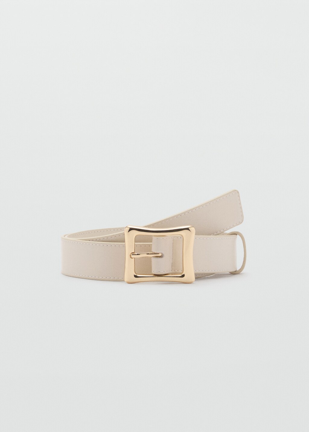 Square buckle belt - Women | MANGO USA Square buckle belt - Women | MANGO USA