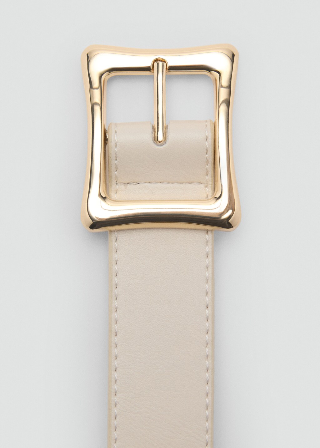 Square buckle belt - Women | MANGO USA Square buckle belt - Women | MANGO USA