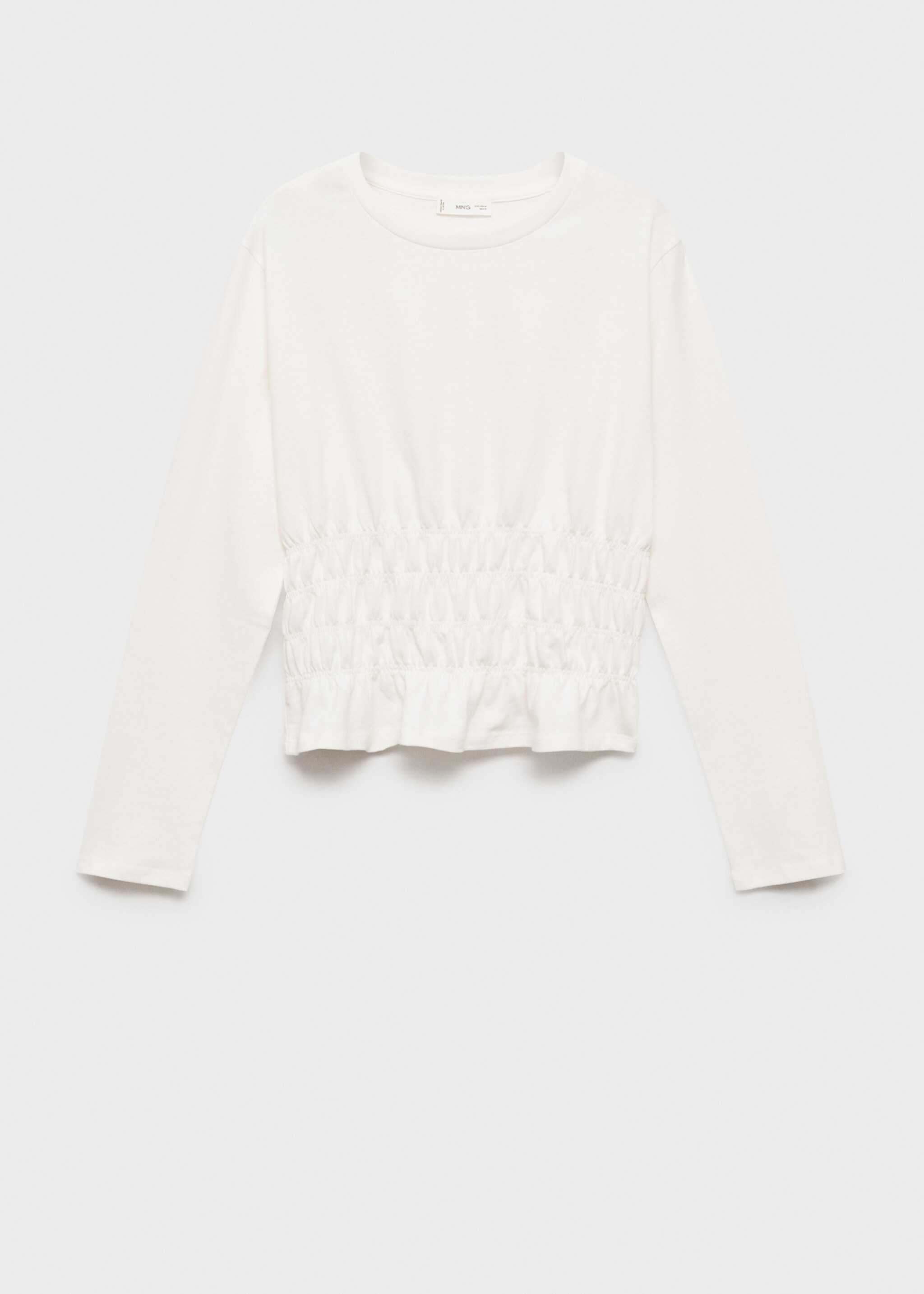 T-shirt rynkad midja - Artikel utan modell