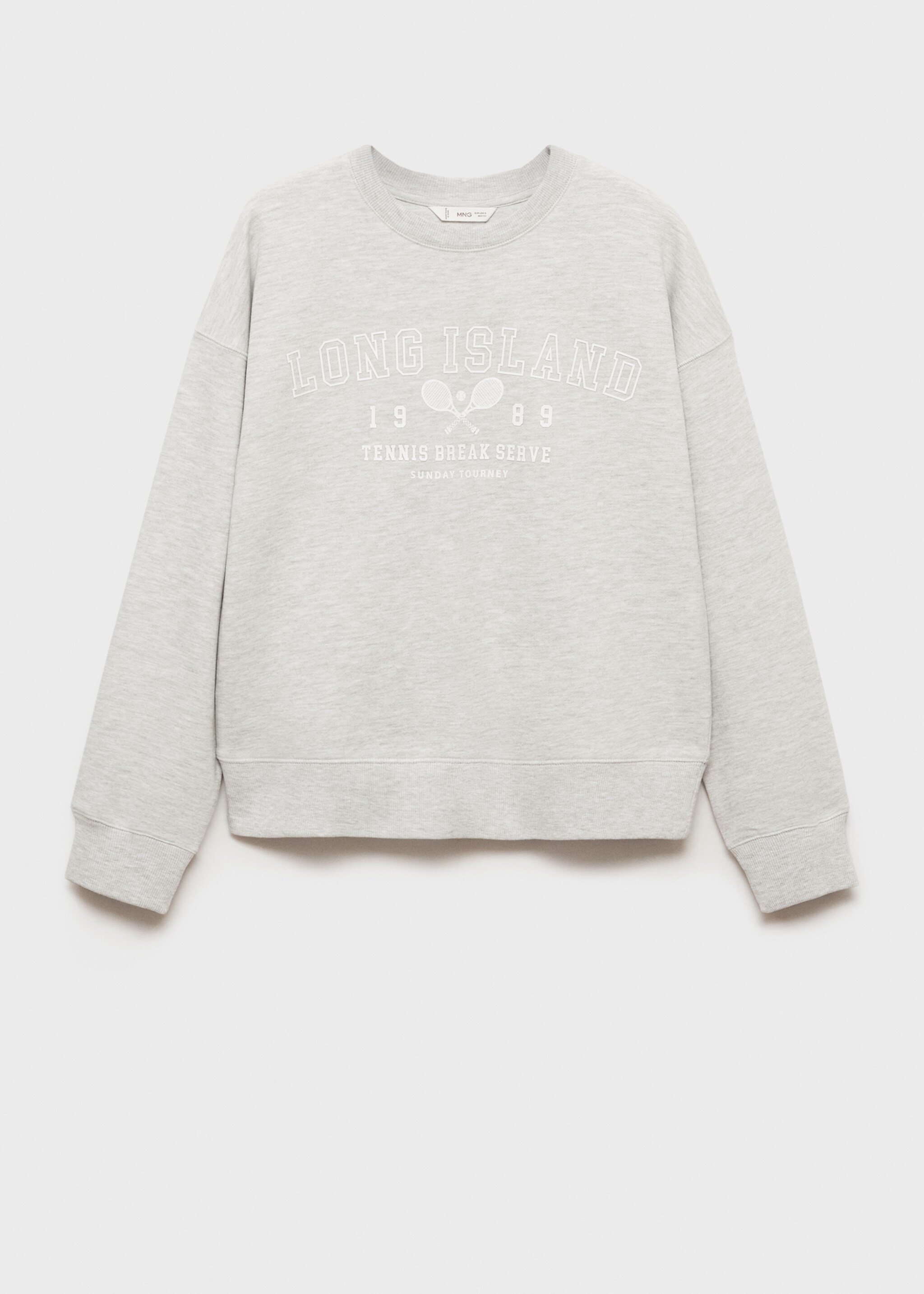 Printed cotton sweatshirt - Article without model