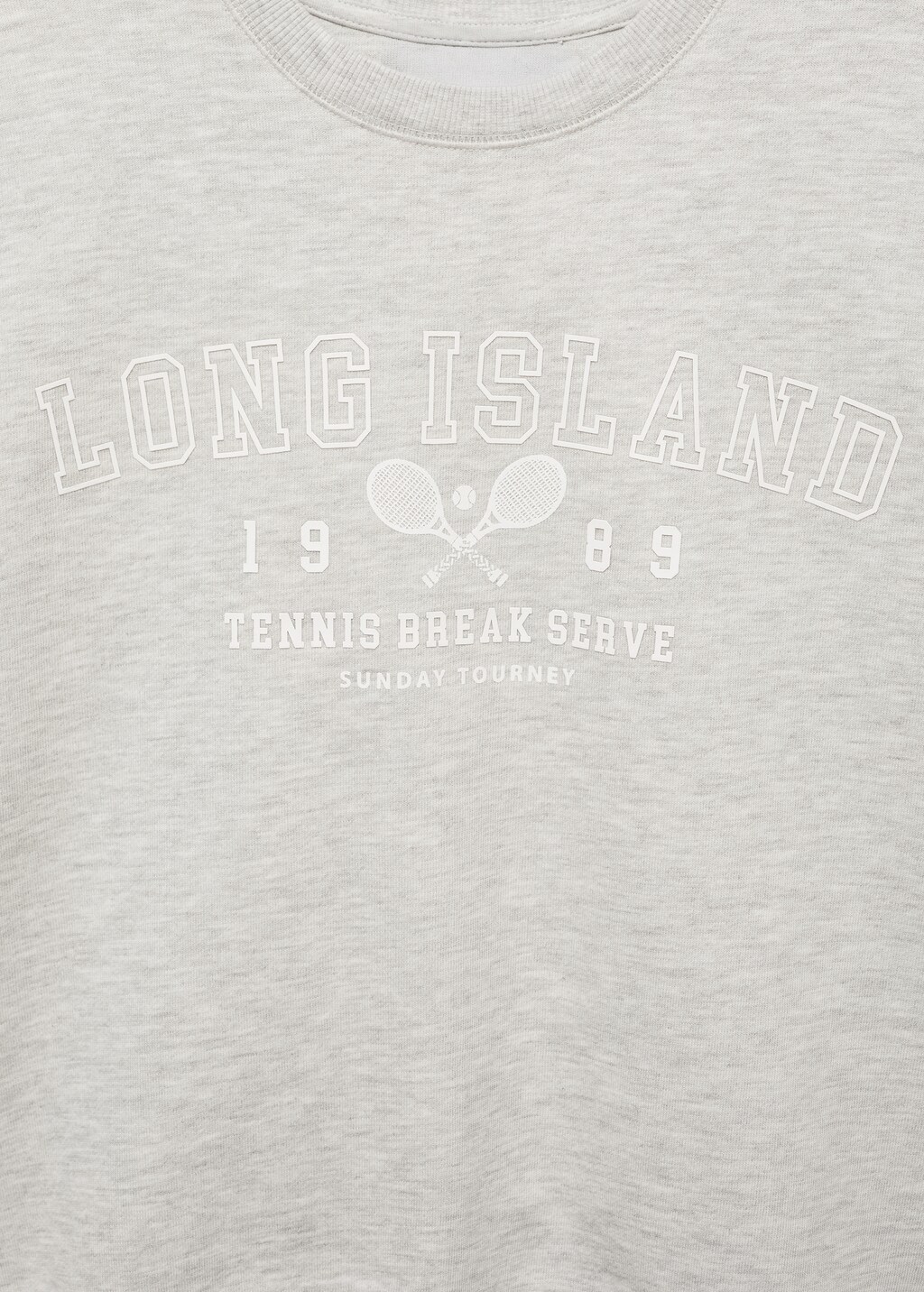 Printed cotton sweatshirt