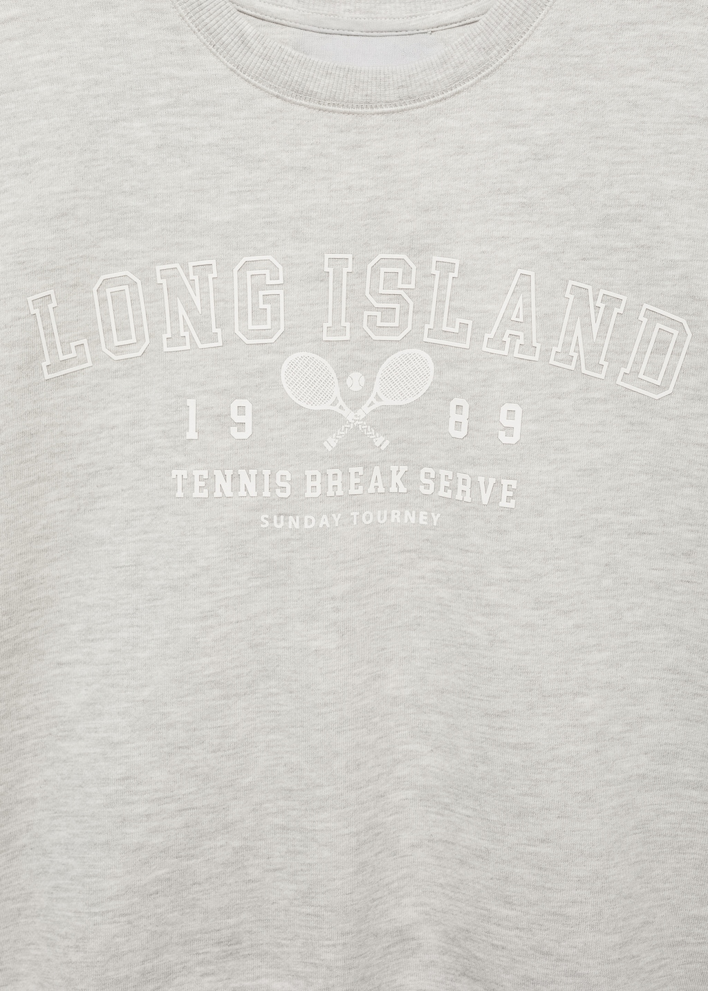 Printed cotton sweatshirt