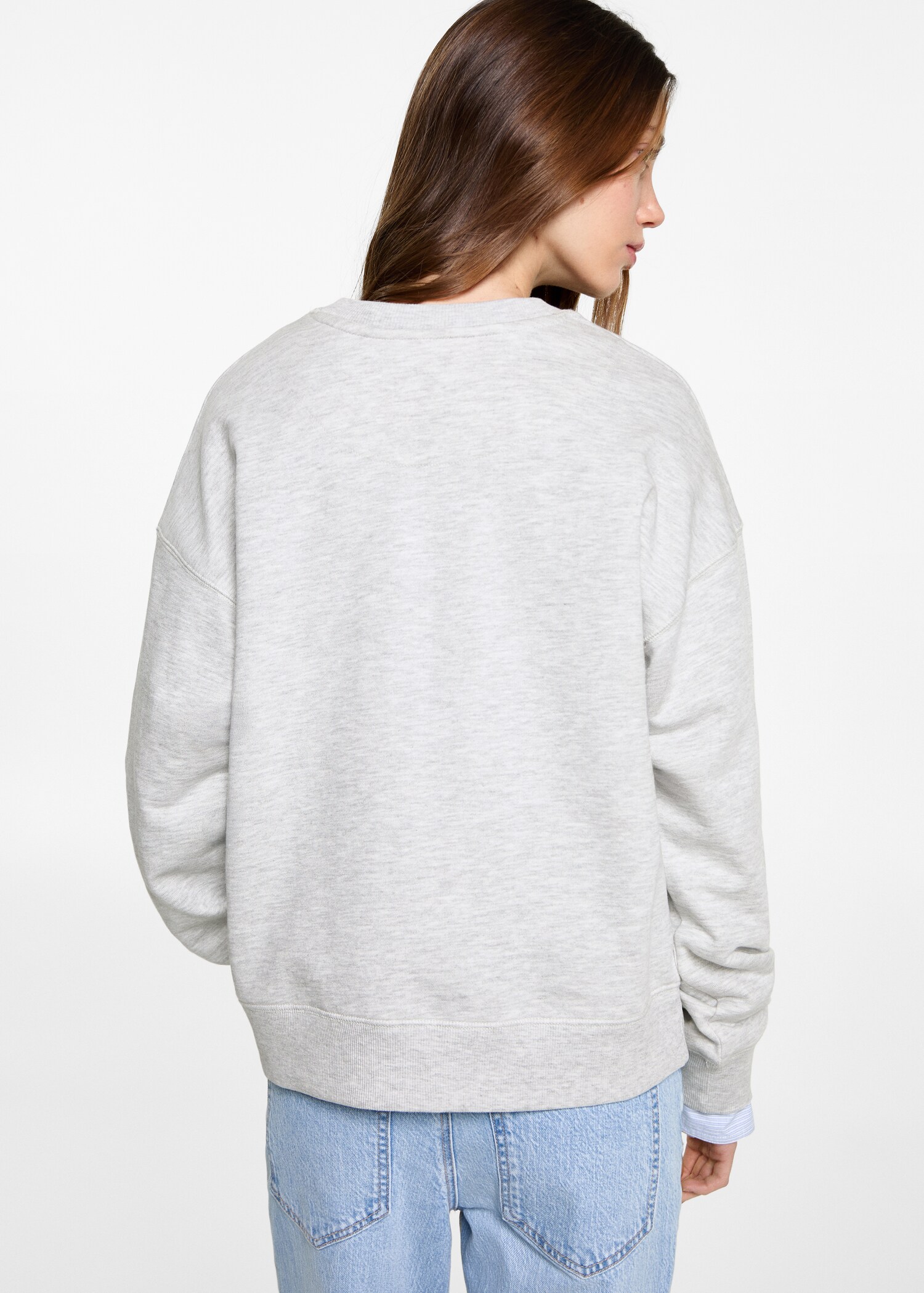 Sudadera algodón estampada - Reverso del artículo