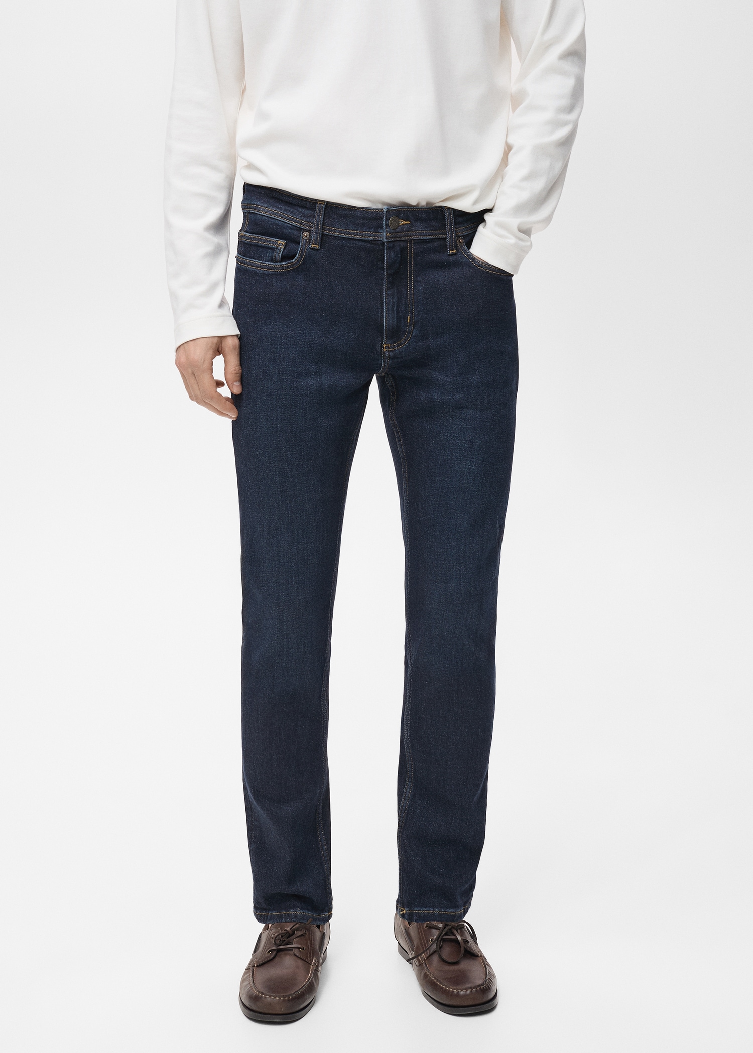 Jan slim-fit jeans Men MANGO Macedonia - Main Image