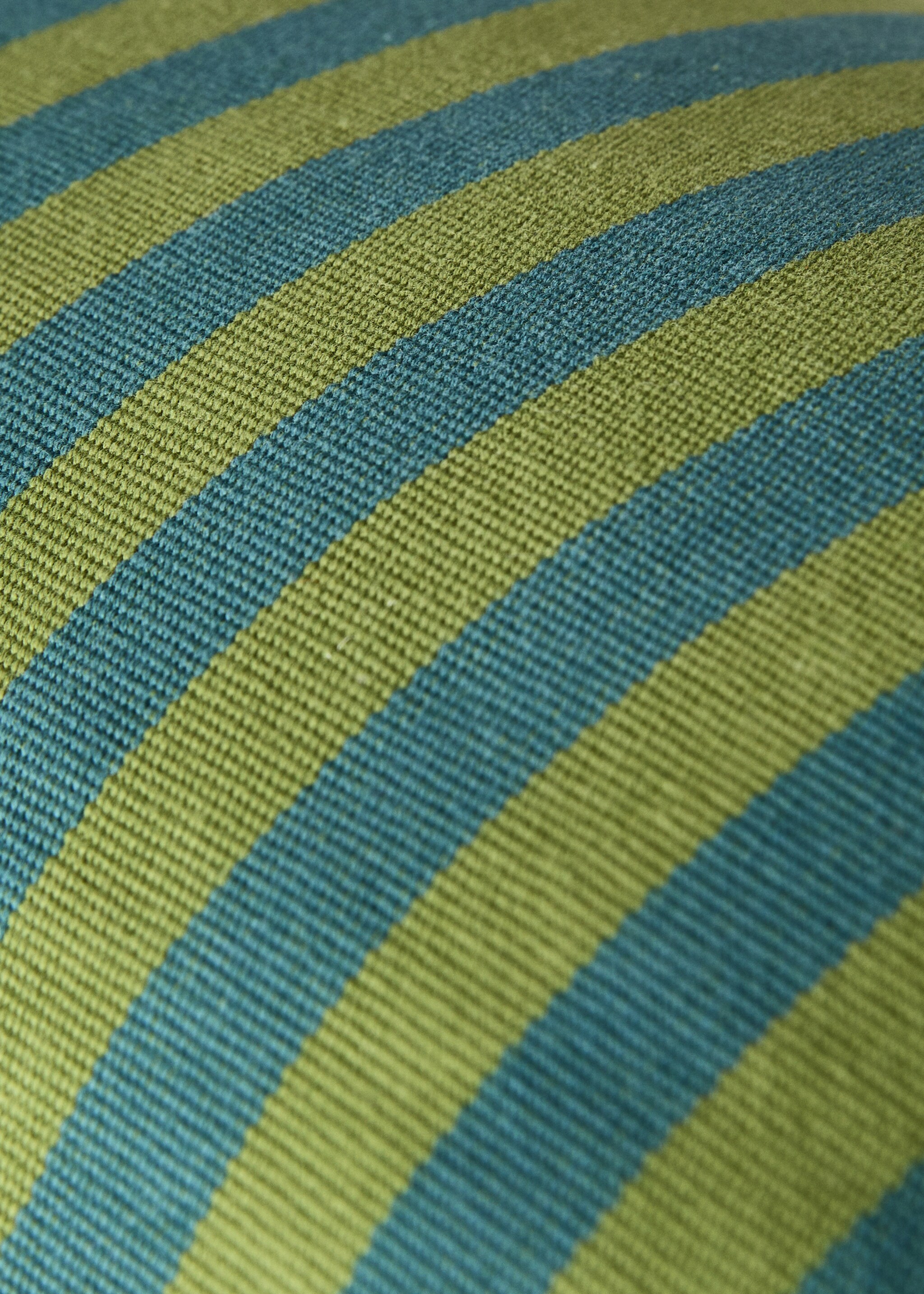 Cotton cushion cover with woven stripe, 30x50cm - Details of the article 2