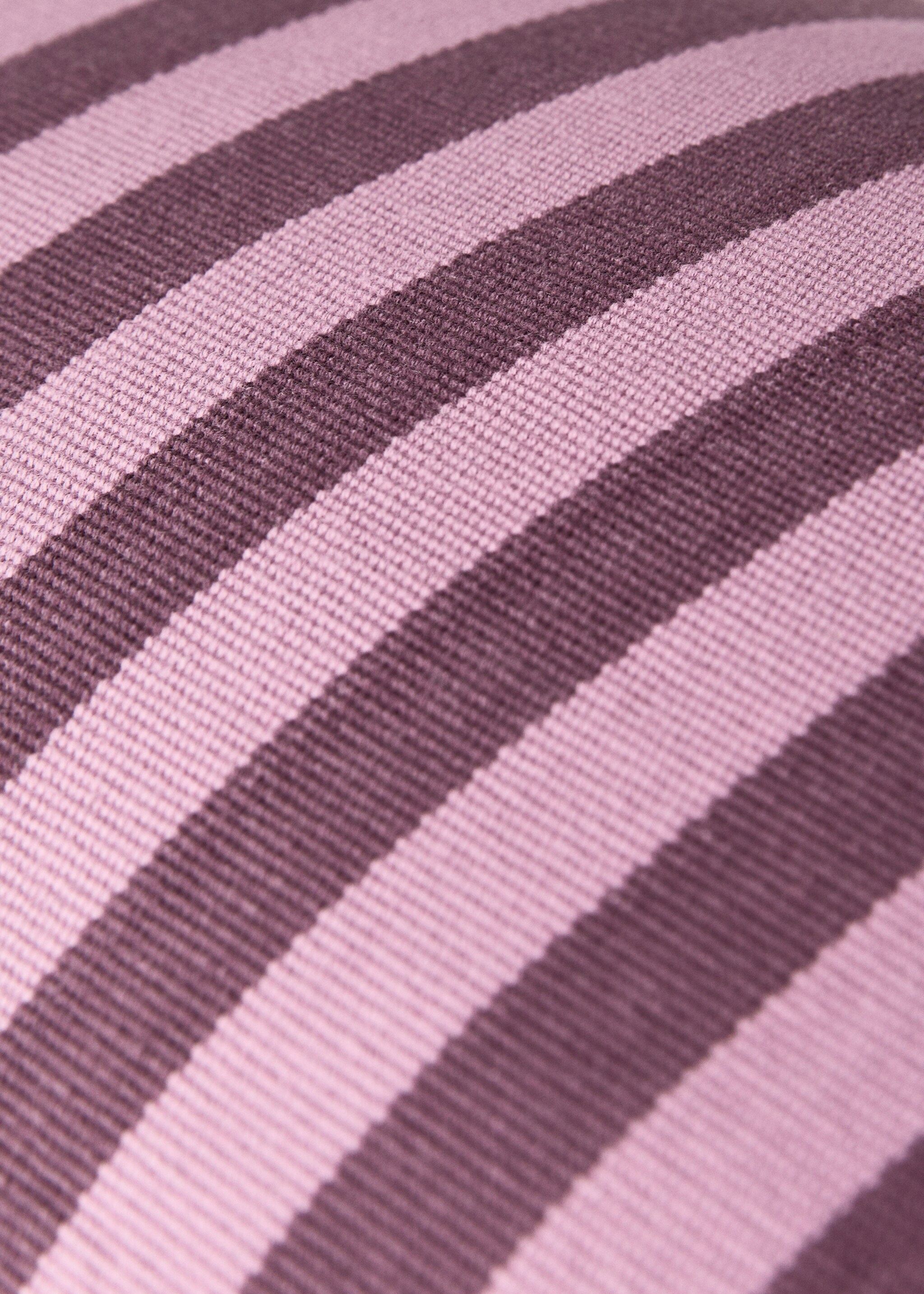Kissenbezug aus Baumwolle mit gewebtem Streifen 30x50 cm - Detail des Artikels 2