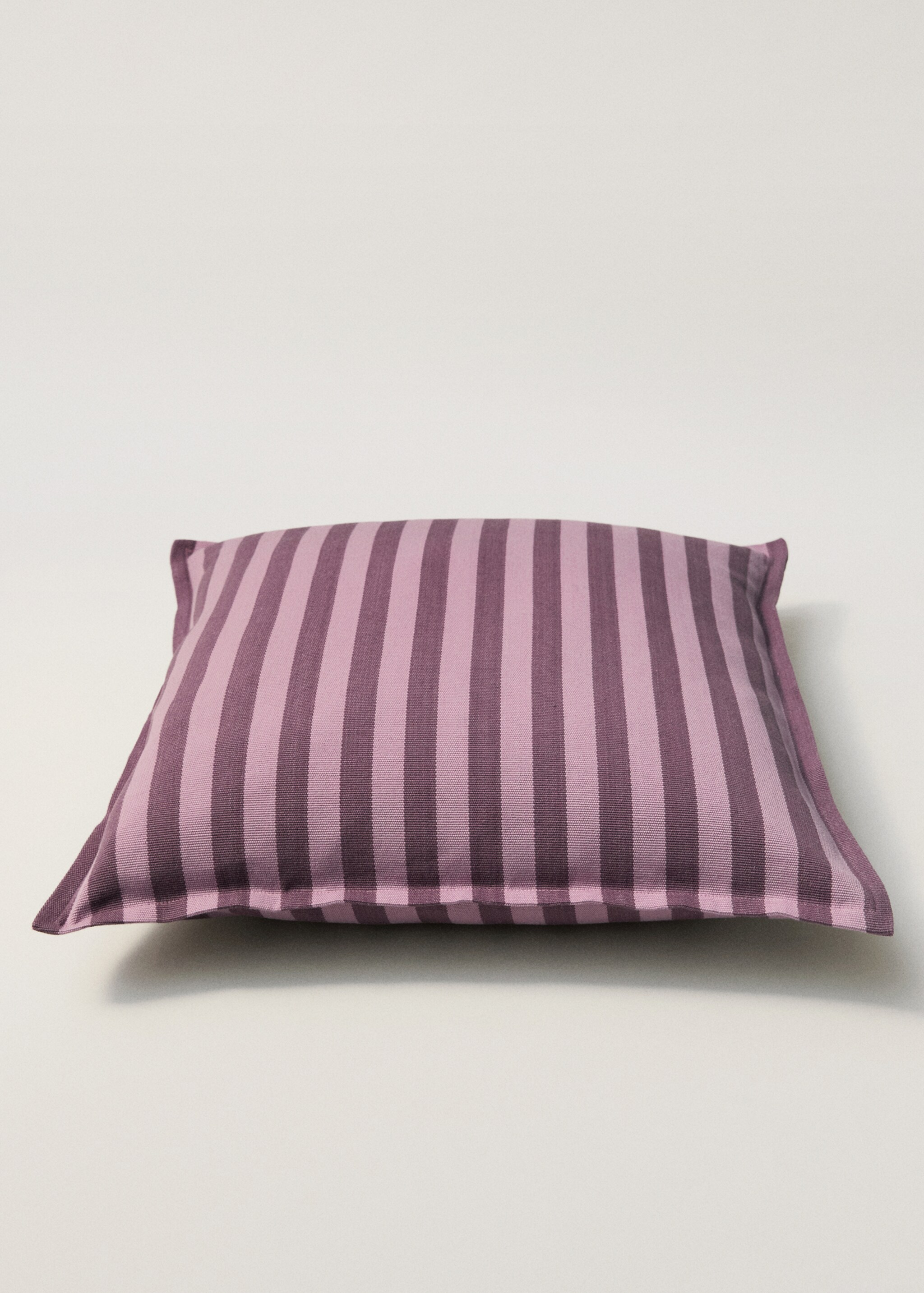 Housse de coussin coton rayure tissée 50x50 cm - Détail de l'article 8