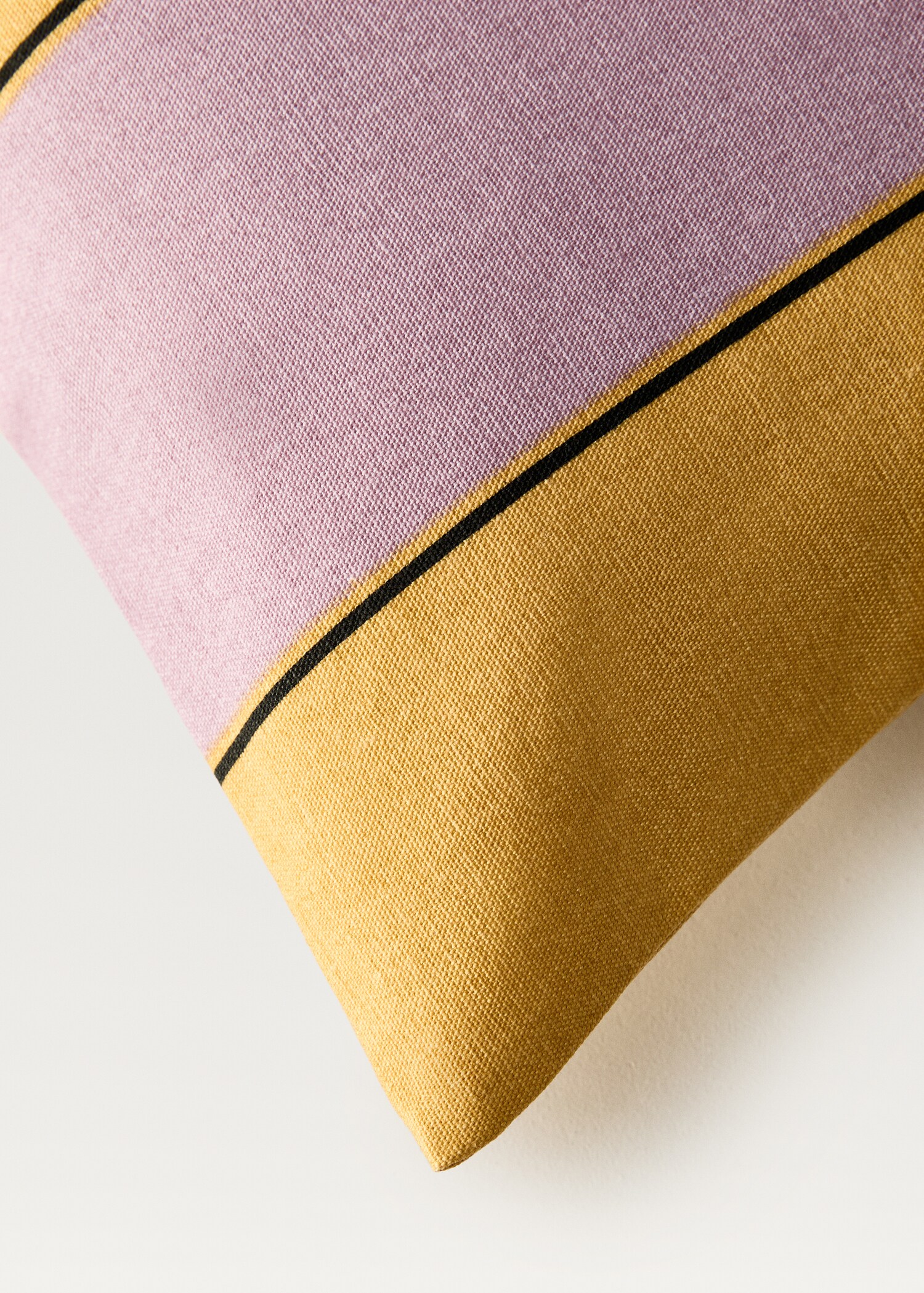 Waterproof striped cushion cover 30x50 cm - Details of the article 1