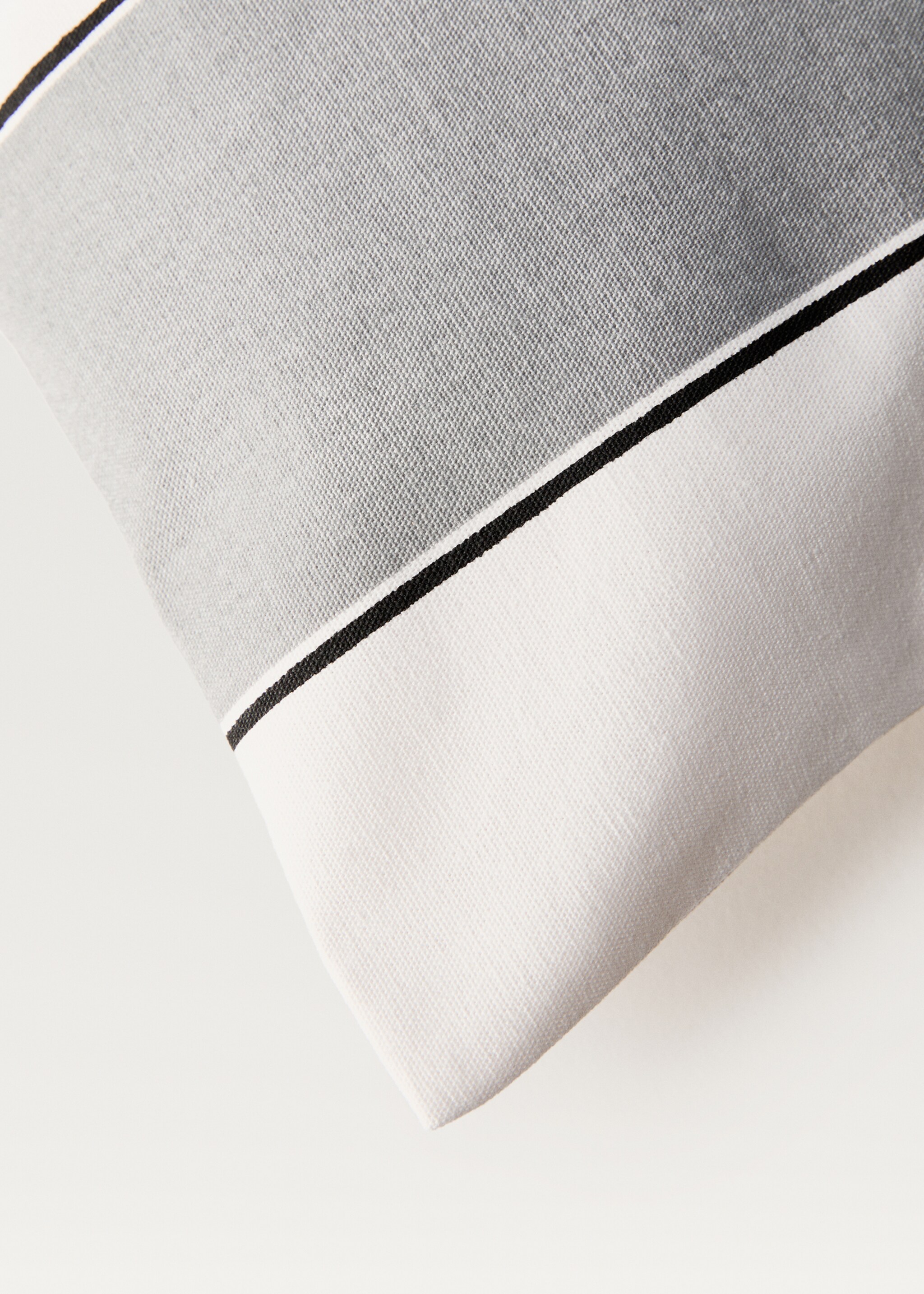 Waterproof striped cushion cover 30x50 cm - Details of the article 1