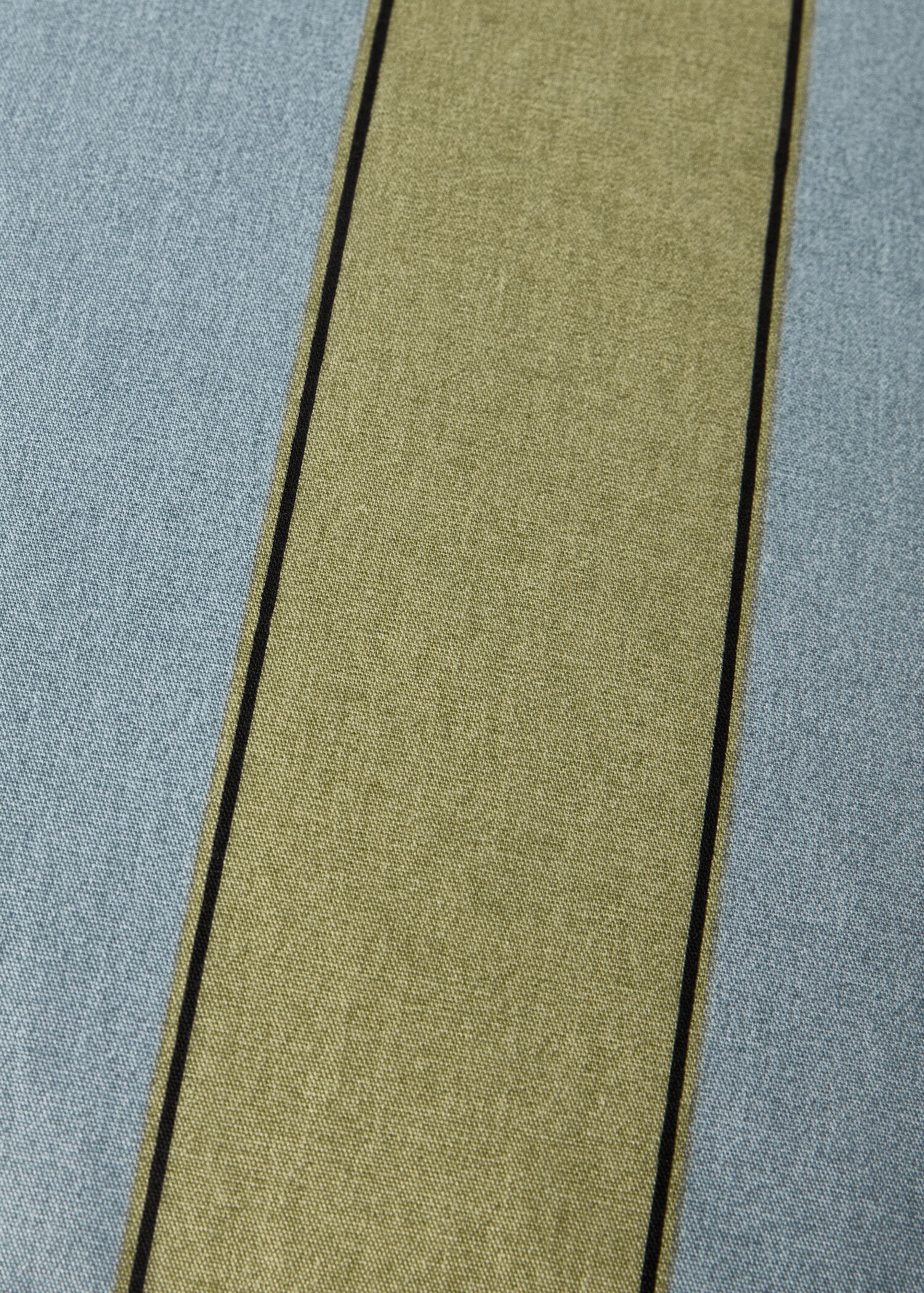 Waterproof striped cushion cover 50x50 cm - Details of the article 3