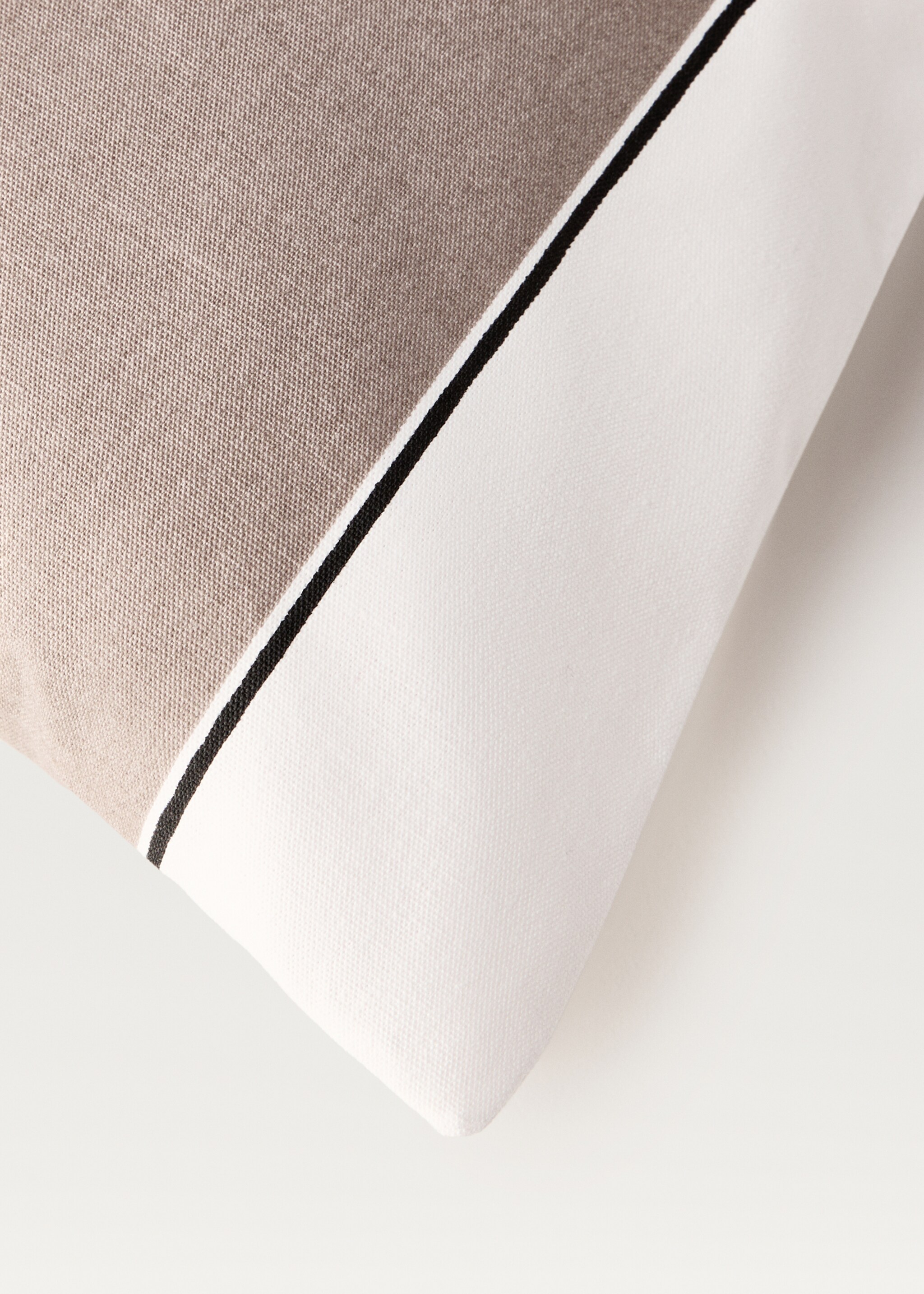 Waterproof gestreepte kussenhoes 50x50 cm - Detail van het artikel 1