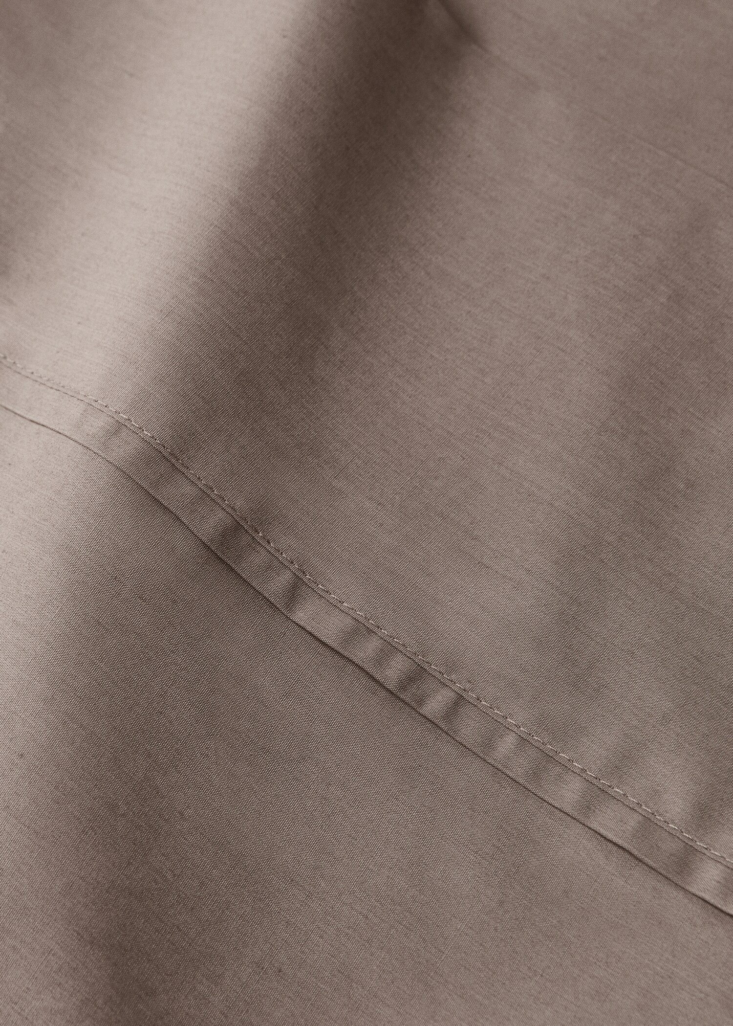Lenzuolo superiore percalle di cotone 300 fili letto 135/140 cm - Dettaglio dell'articolo 1