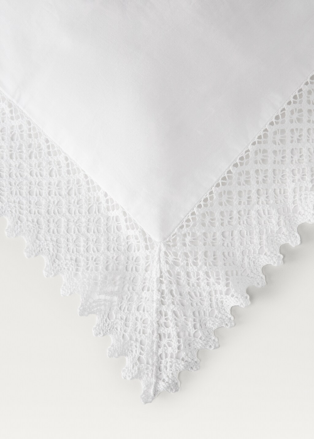 Duvet cover with lace detail for 180/200 cm bed - Home Duvet cover with lace detail for 180/200 cm bed - Home