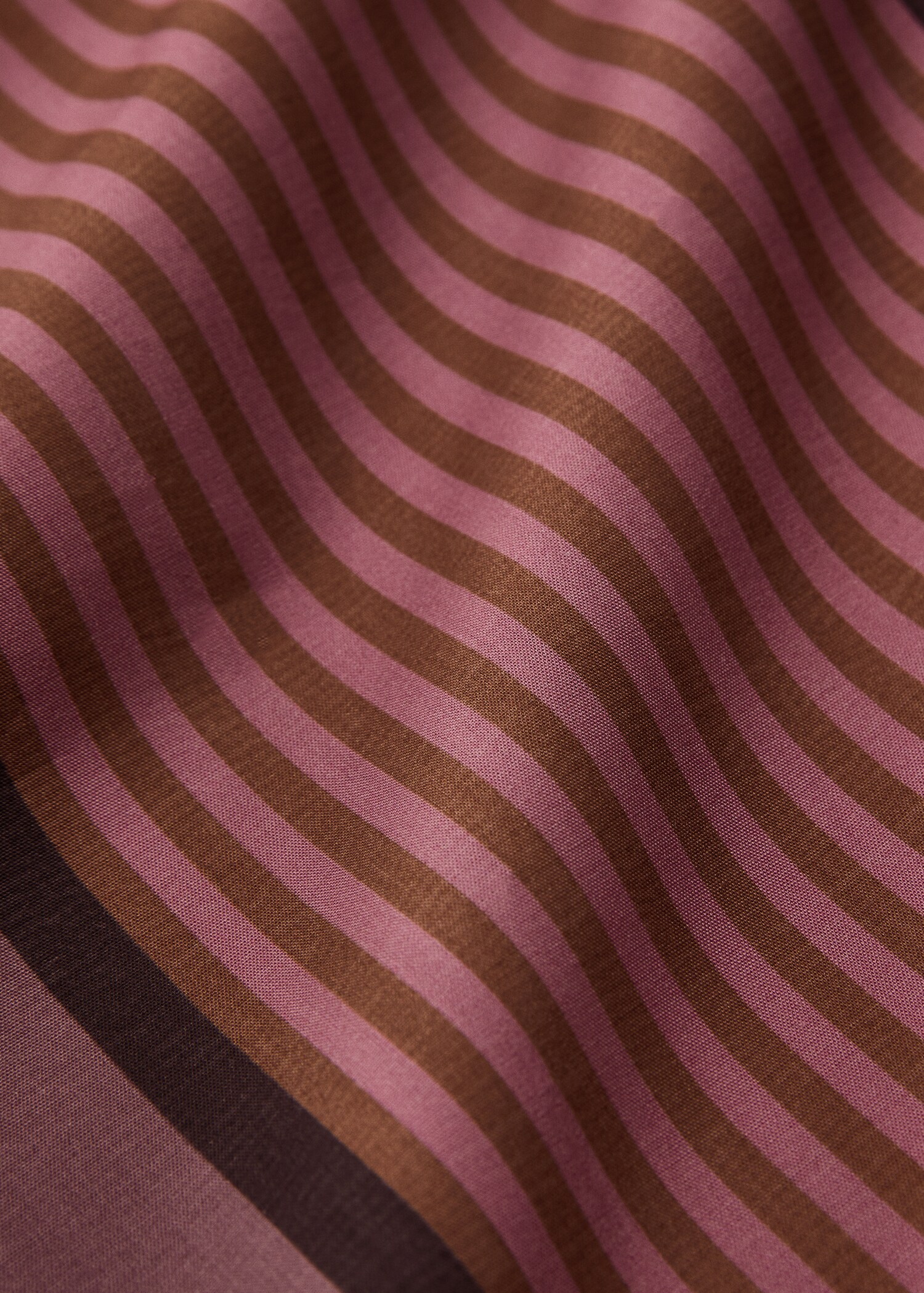 Housse de couette percale de coton rayures multiples lit 135/140 cm - Détail de l'article 3