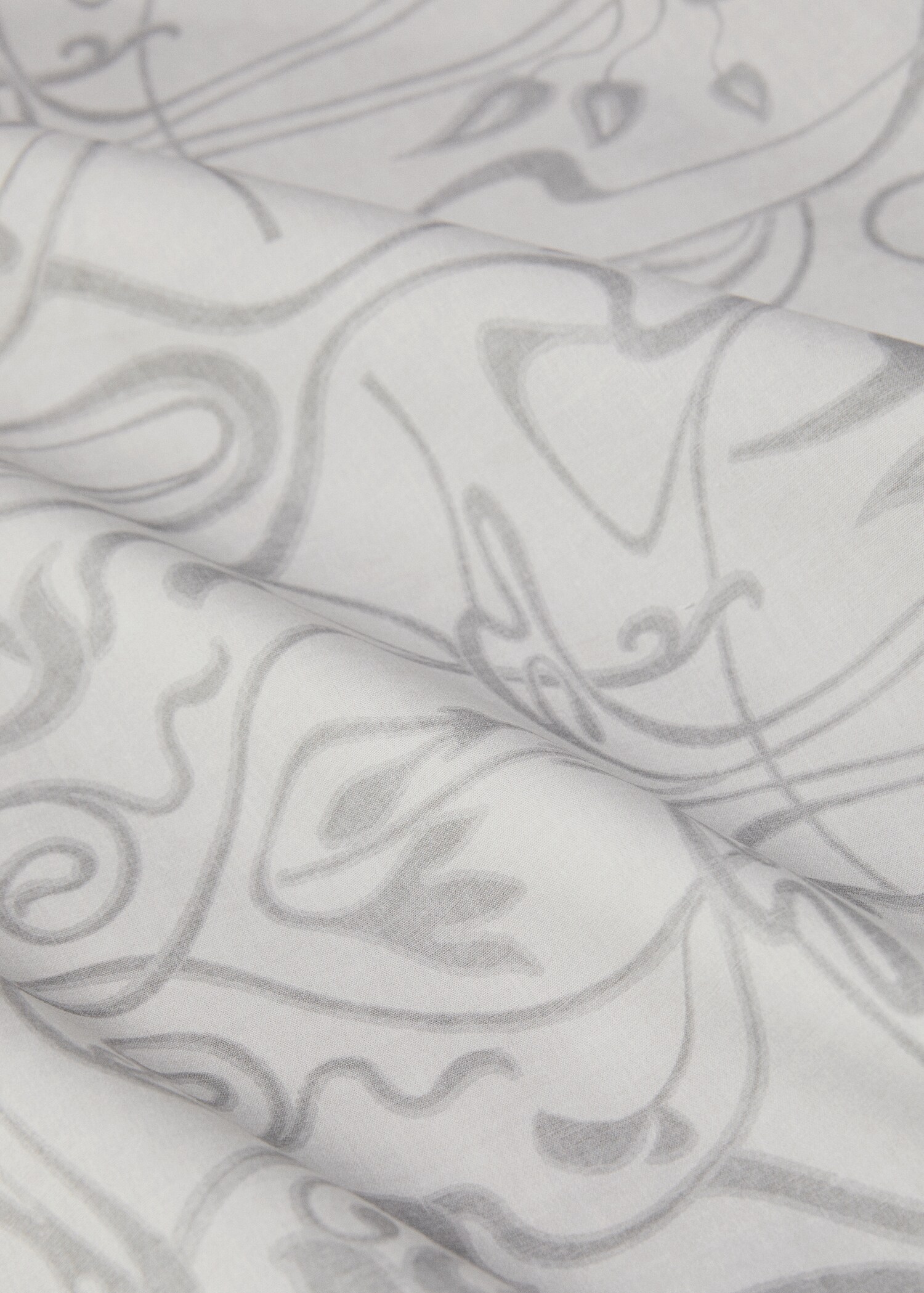 Sábana encimera algodón percal estampado ornamental cama 130/140 cm - Detalle del artículo 3