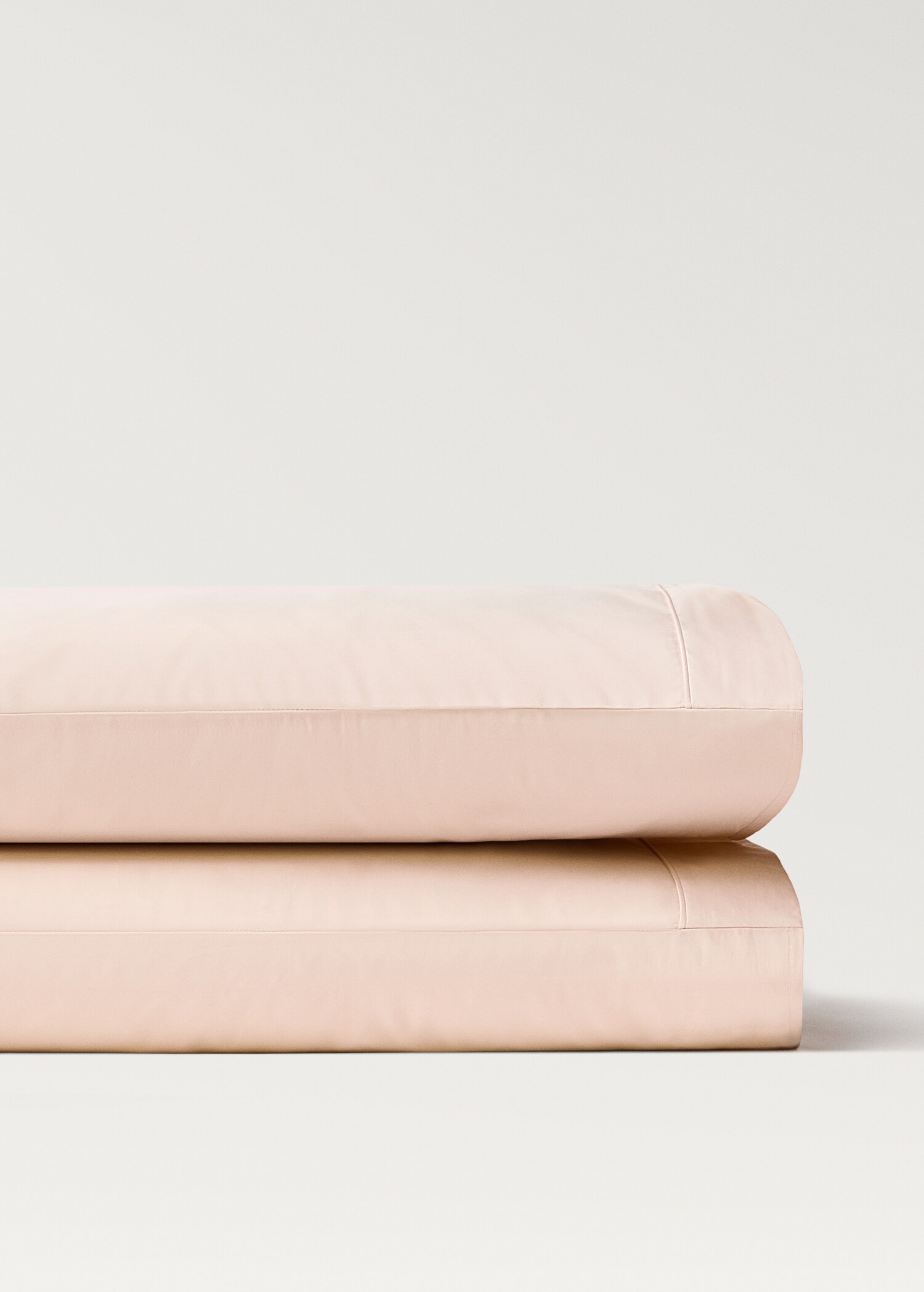Two 600-thread cotton satin pillowcases 50x75 cm - Details of the article 1