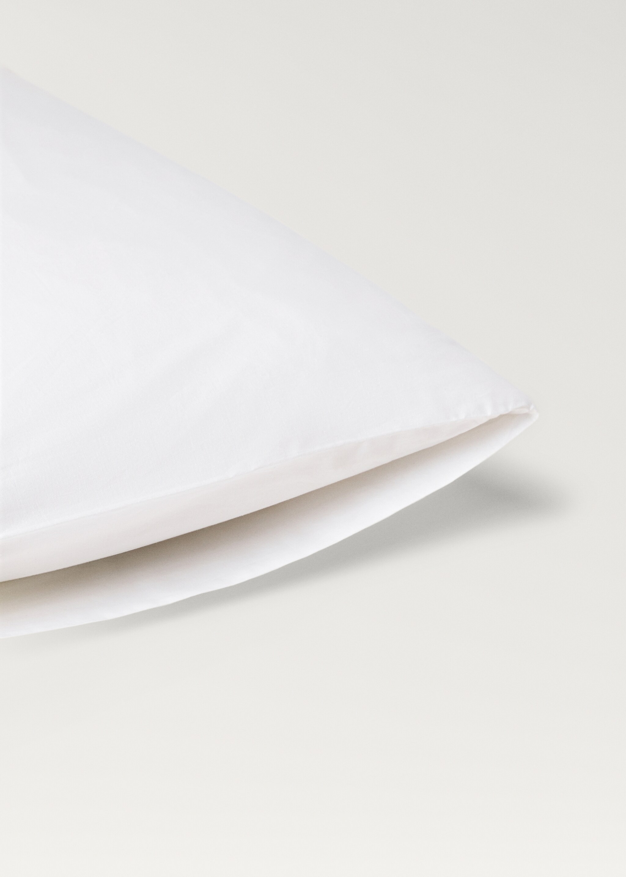 İki adet perkal pamuklu fisto detaylı yastık kılıfı 50x75 cm - Ürün detayı 2
