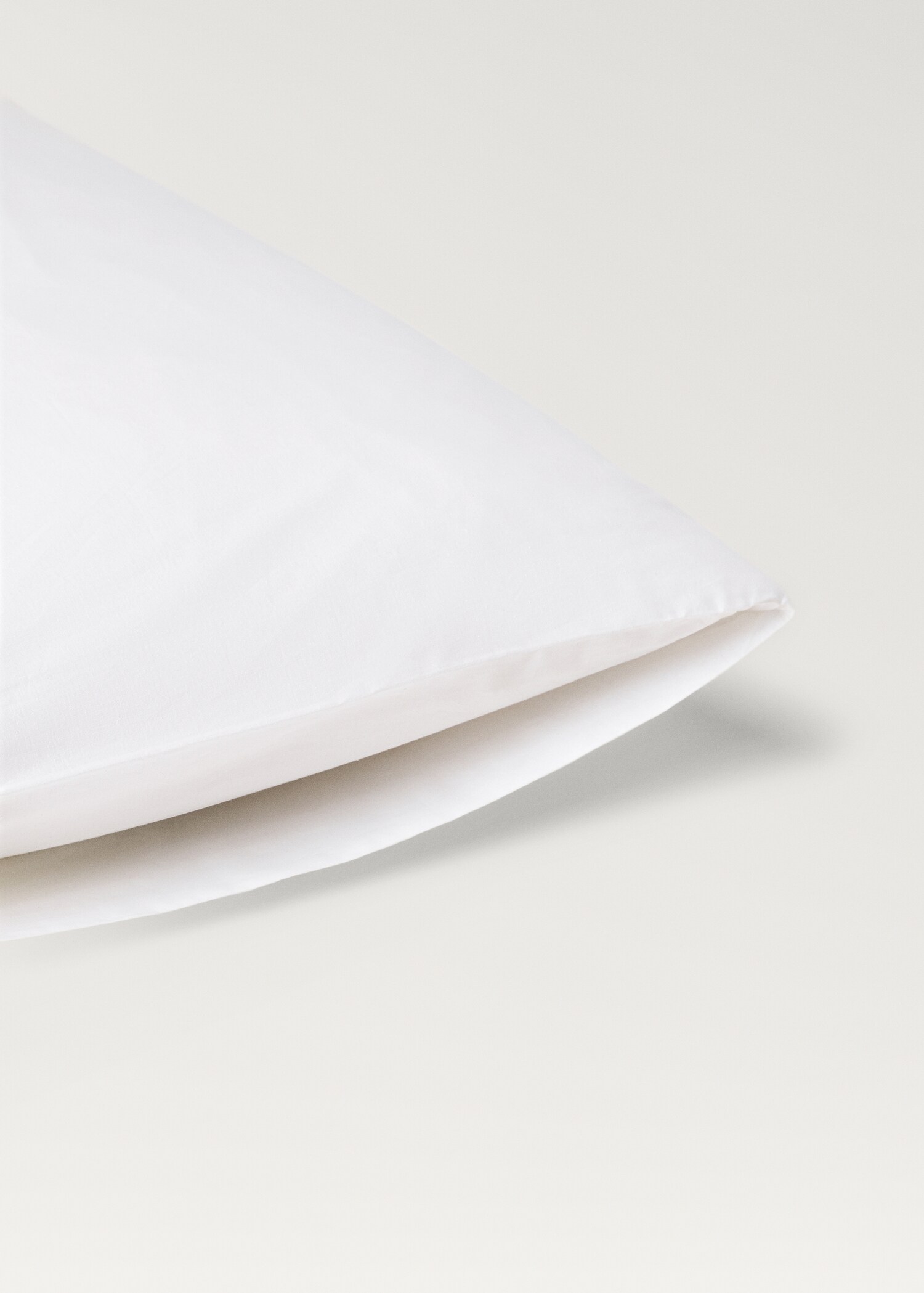 Two cotton percale pillowcases with scalloped detail 50x75 cm - Details of the article 2