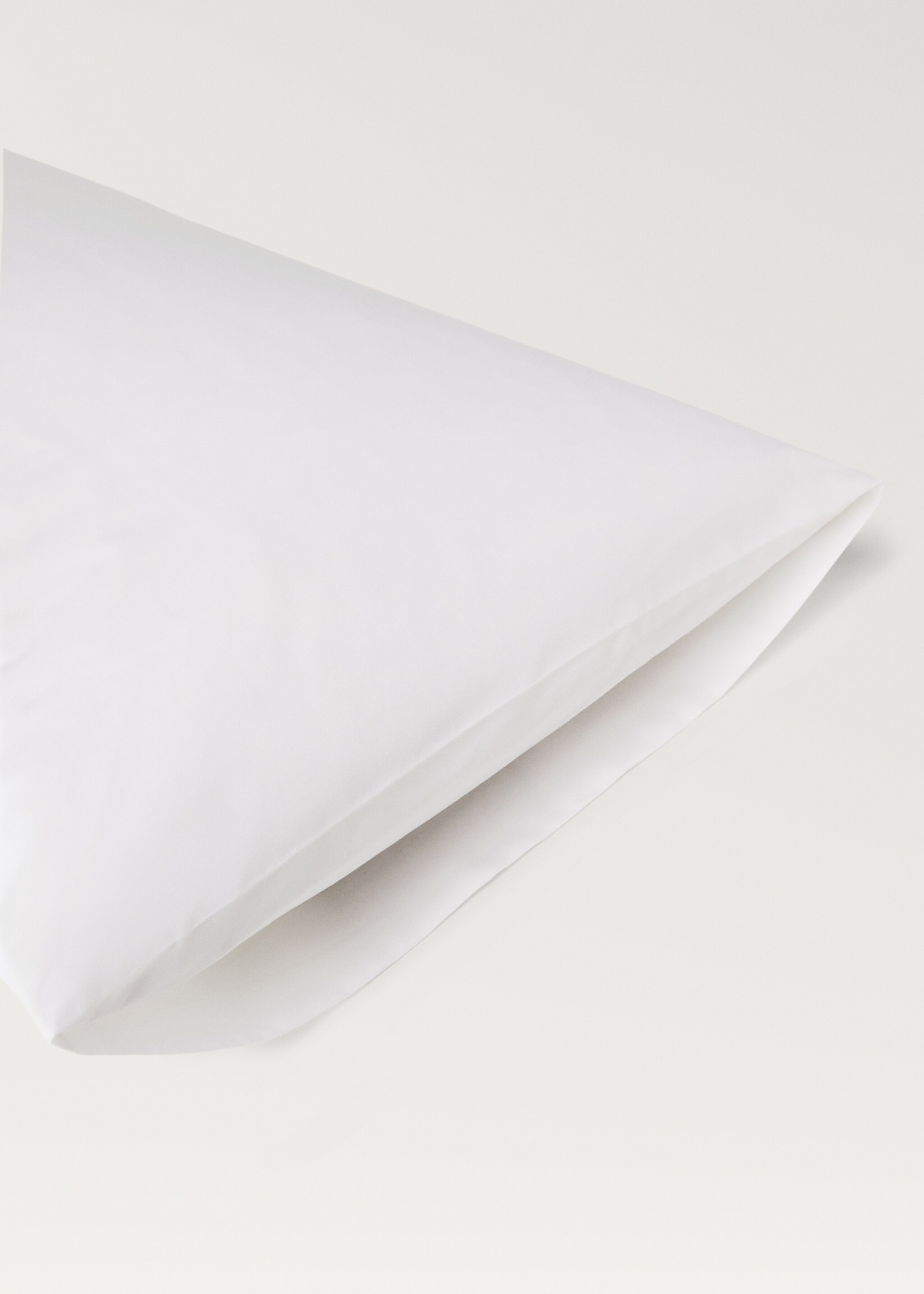 Two cotton percale pillowcases with scalloped detail 50x75 cm - Details of the article 3