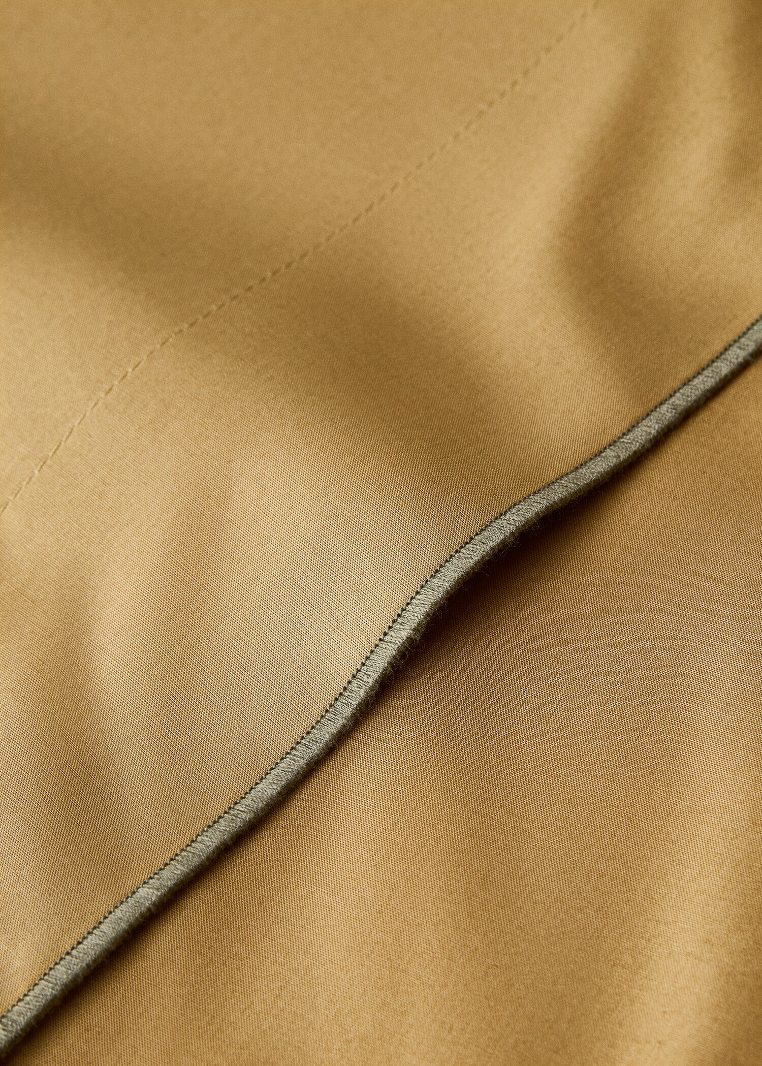 Bovenlaken perkalkatoen met overlock, bed 180/200 cm - Detail van het artikel 1