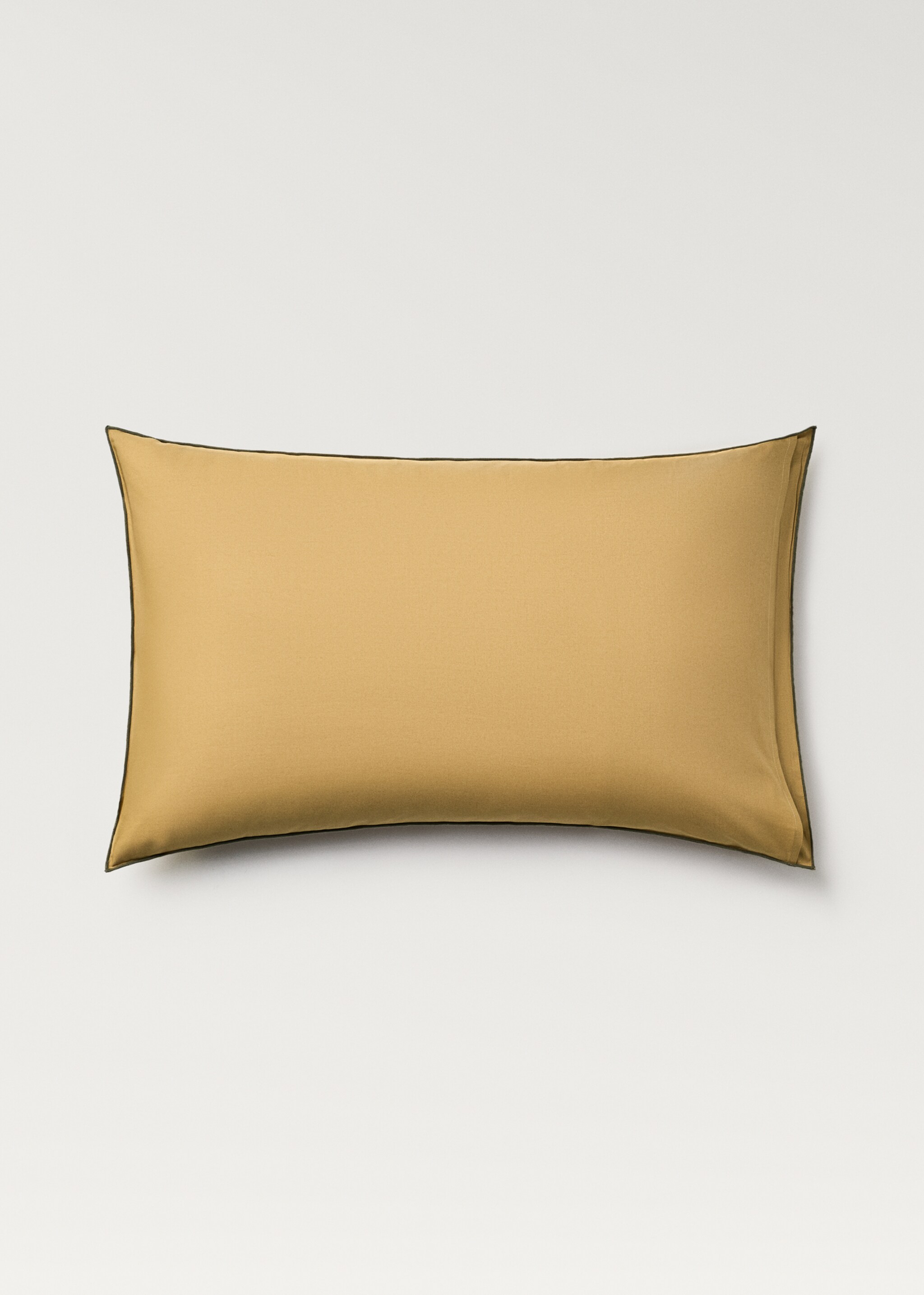 Two cotton percale reversible pillowcases 50x75 cm - Details of the article 1