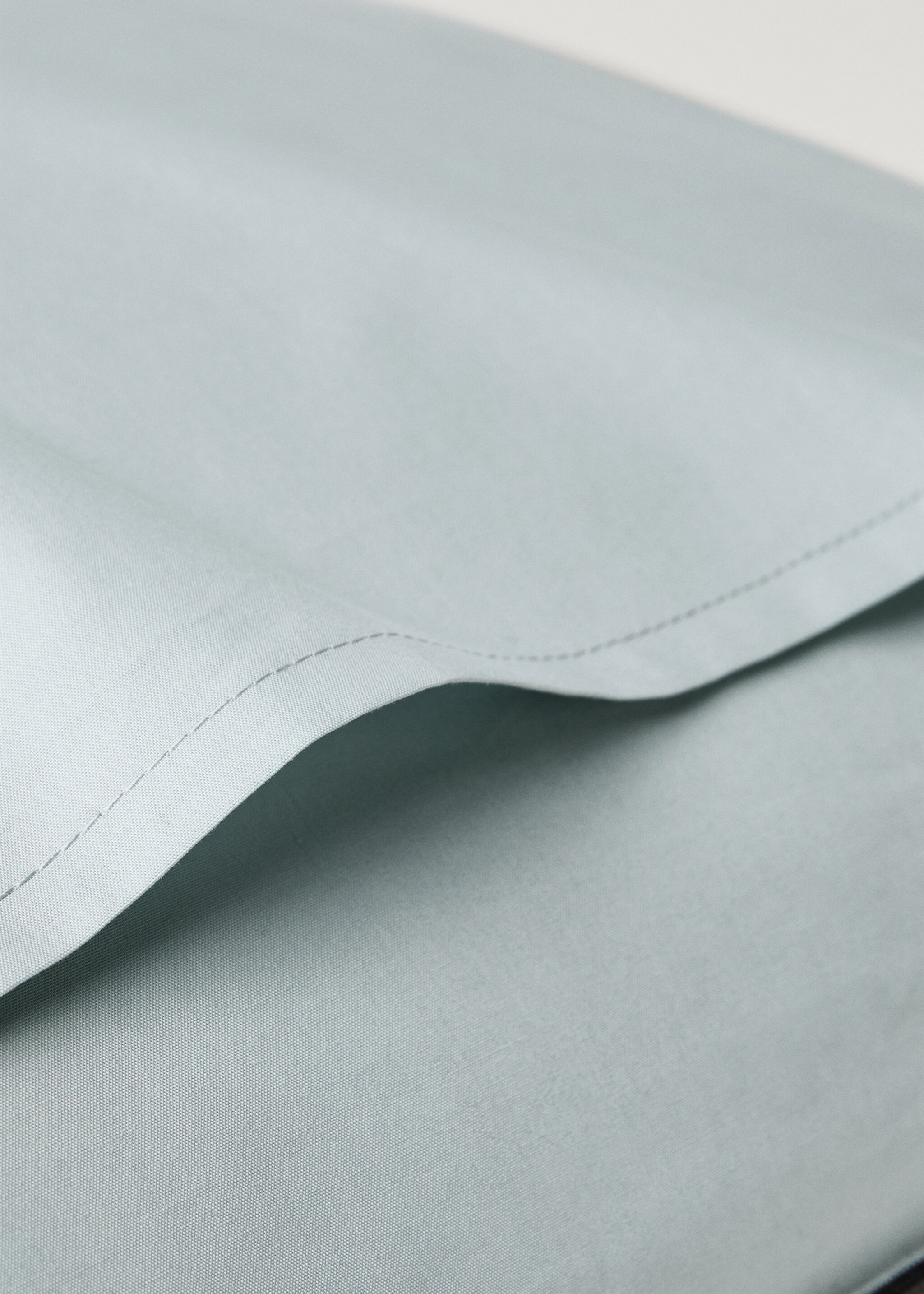 Deux taies d'oreiller en percale de coton réversible 50x75 cm - Détail de l'article 3