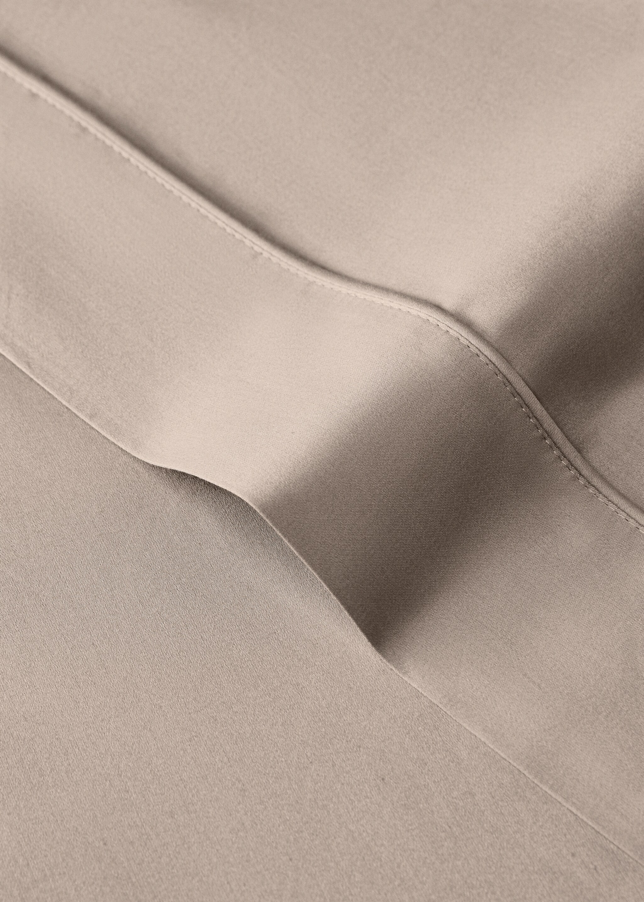 Bovenlaken van 600-draads satijnkatoen, bed 150/160 cm - Detail van het artikel 1