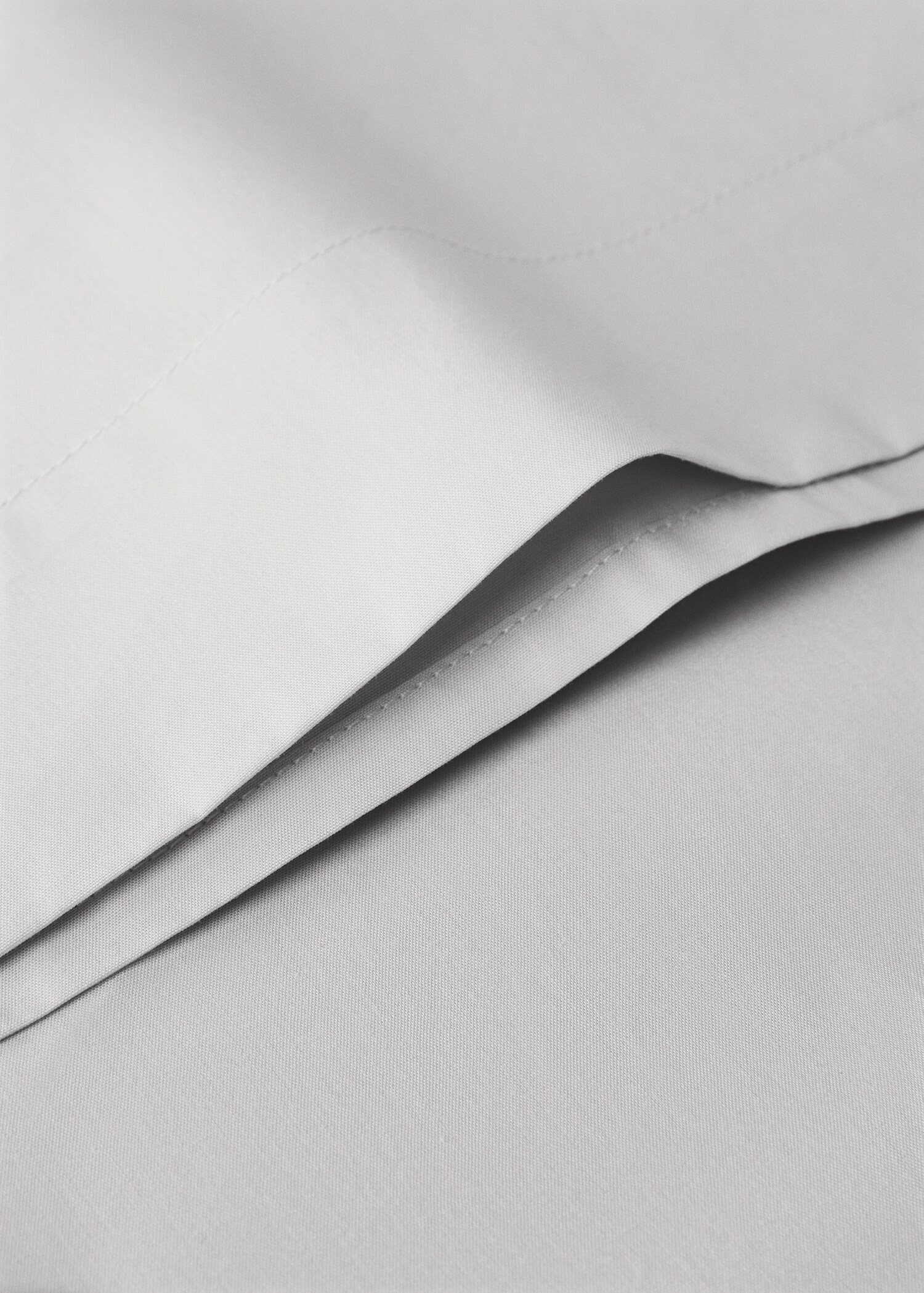 Cotton percale top sheet for 90 cm bed - Details of the article 3