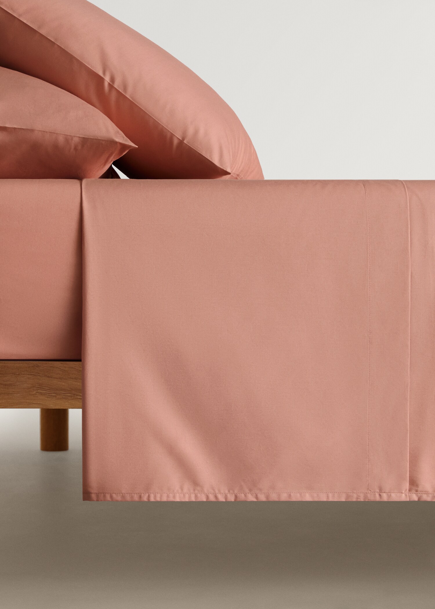 Drap plat percale de coton lit 135/140 cm - Article sans modèle