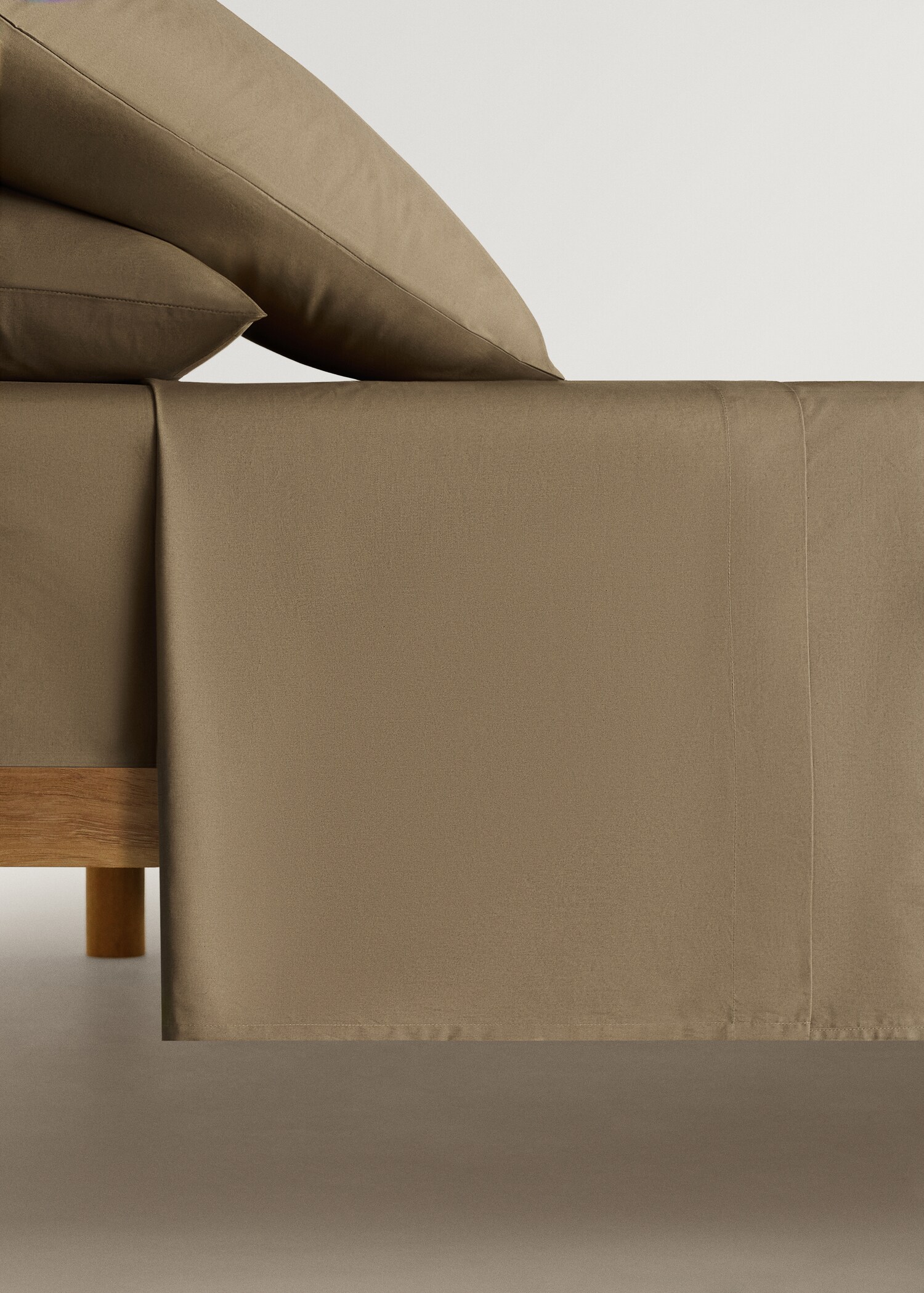 Drap plat percale de coton lit 135/140 cm - Article sans modèle