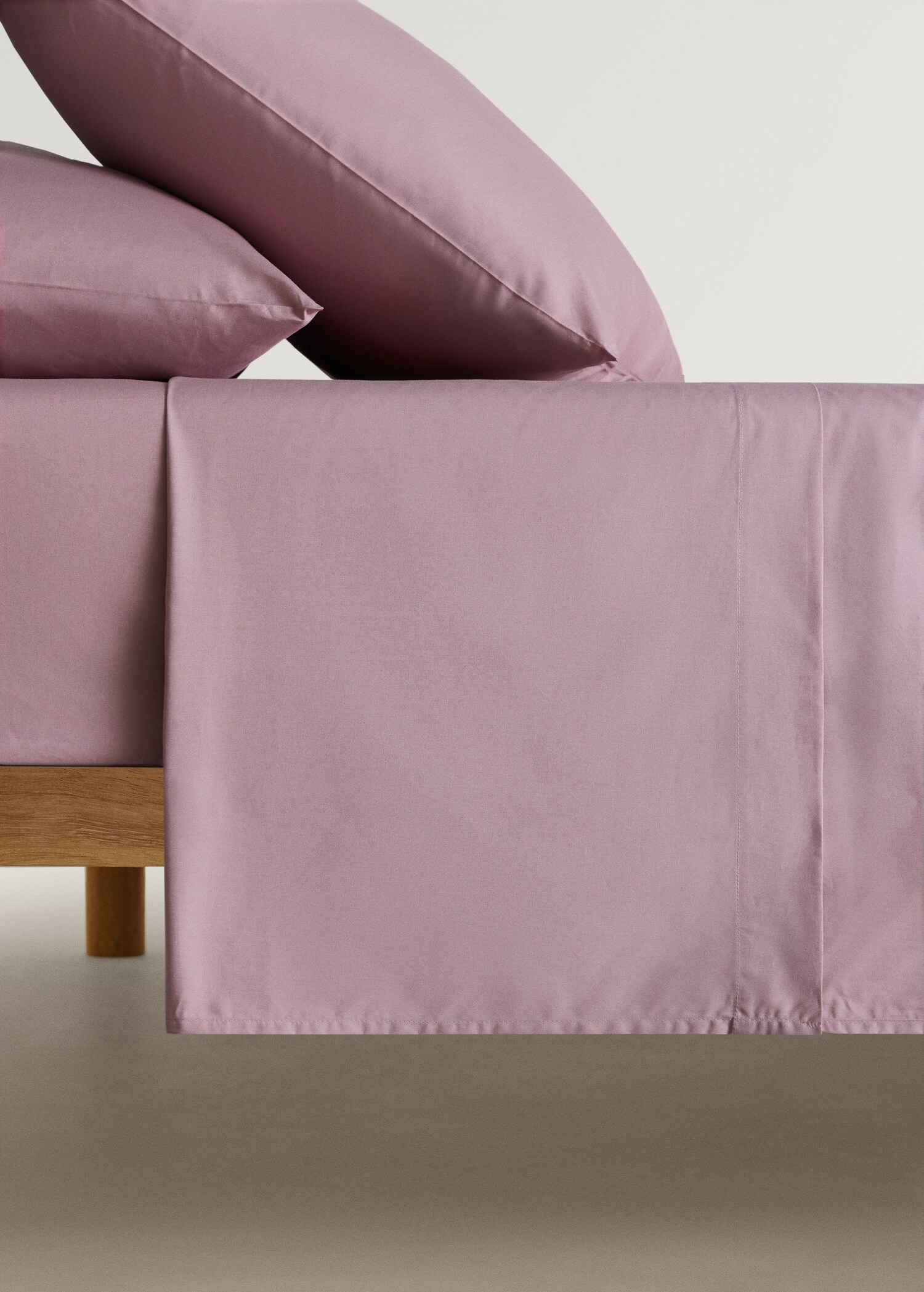 Drap plat percale de coton lit 135/140 cm - Article sans modèle