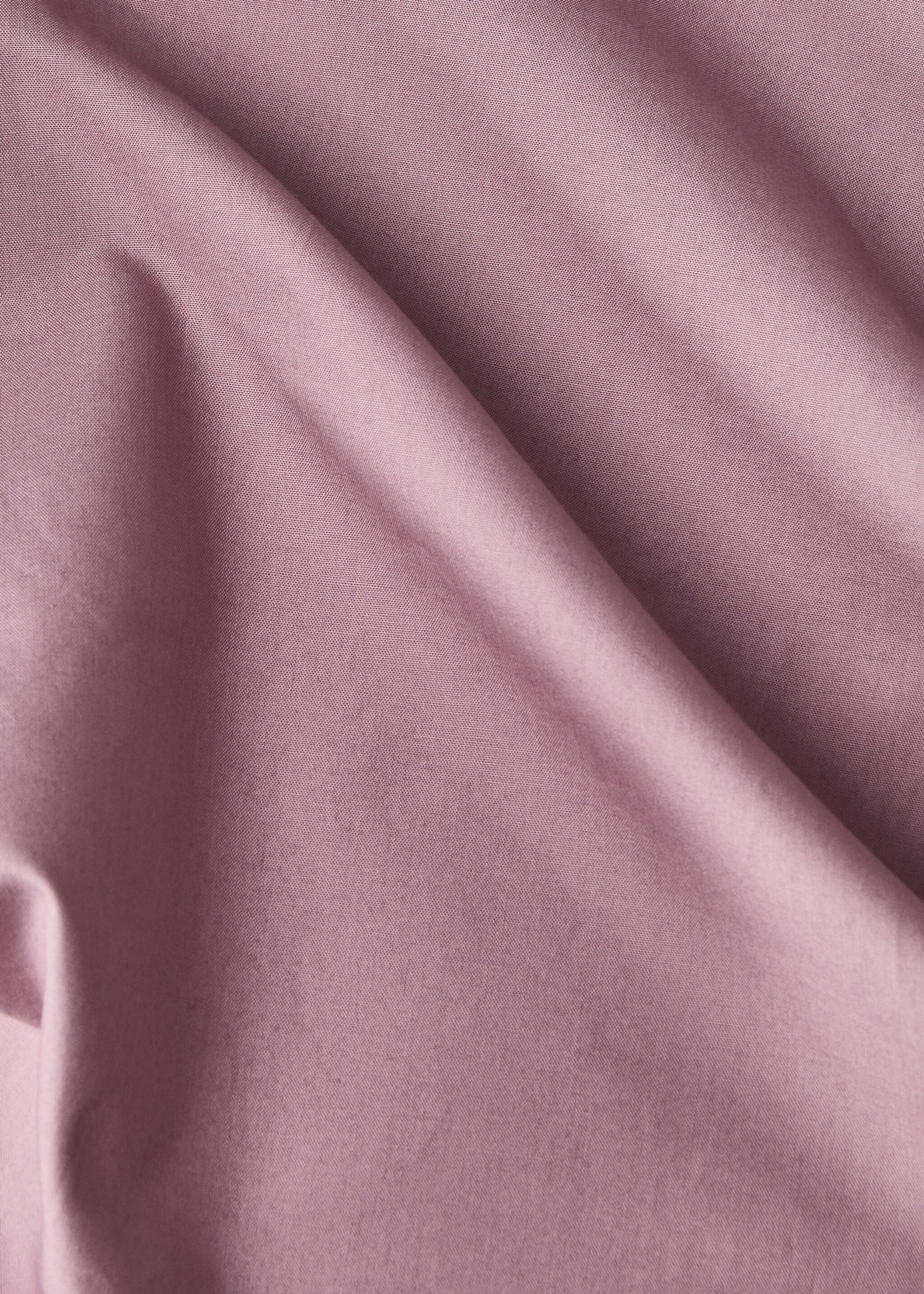 Cotton percale fitted sheet for 150/160 cm bed - Details of the article 2
