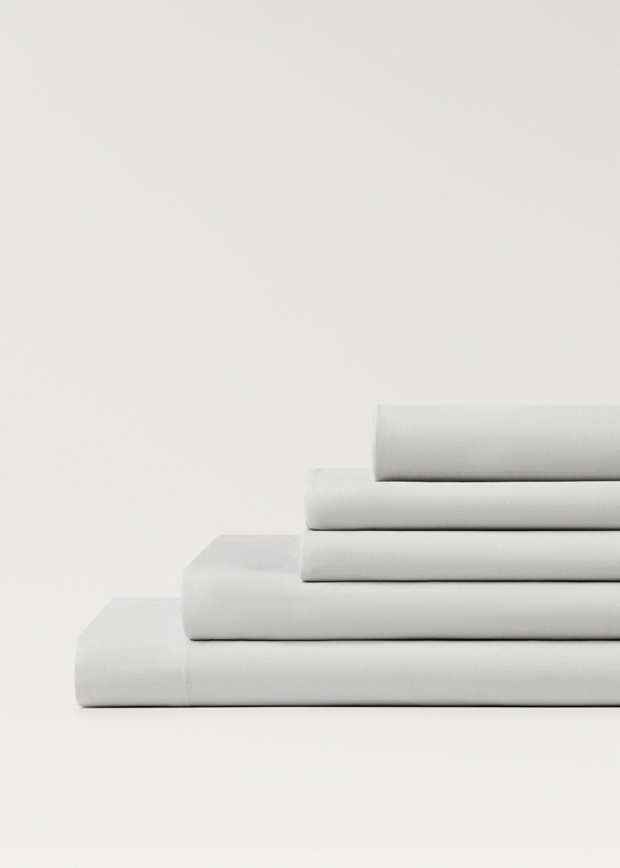 Sábana encimera algodón percal cama 150/160 cm - Detalle del artículo 1