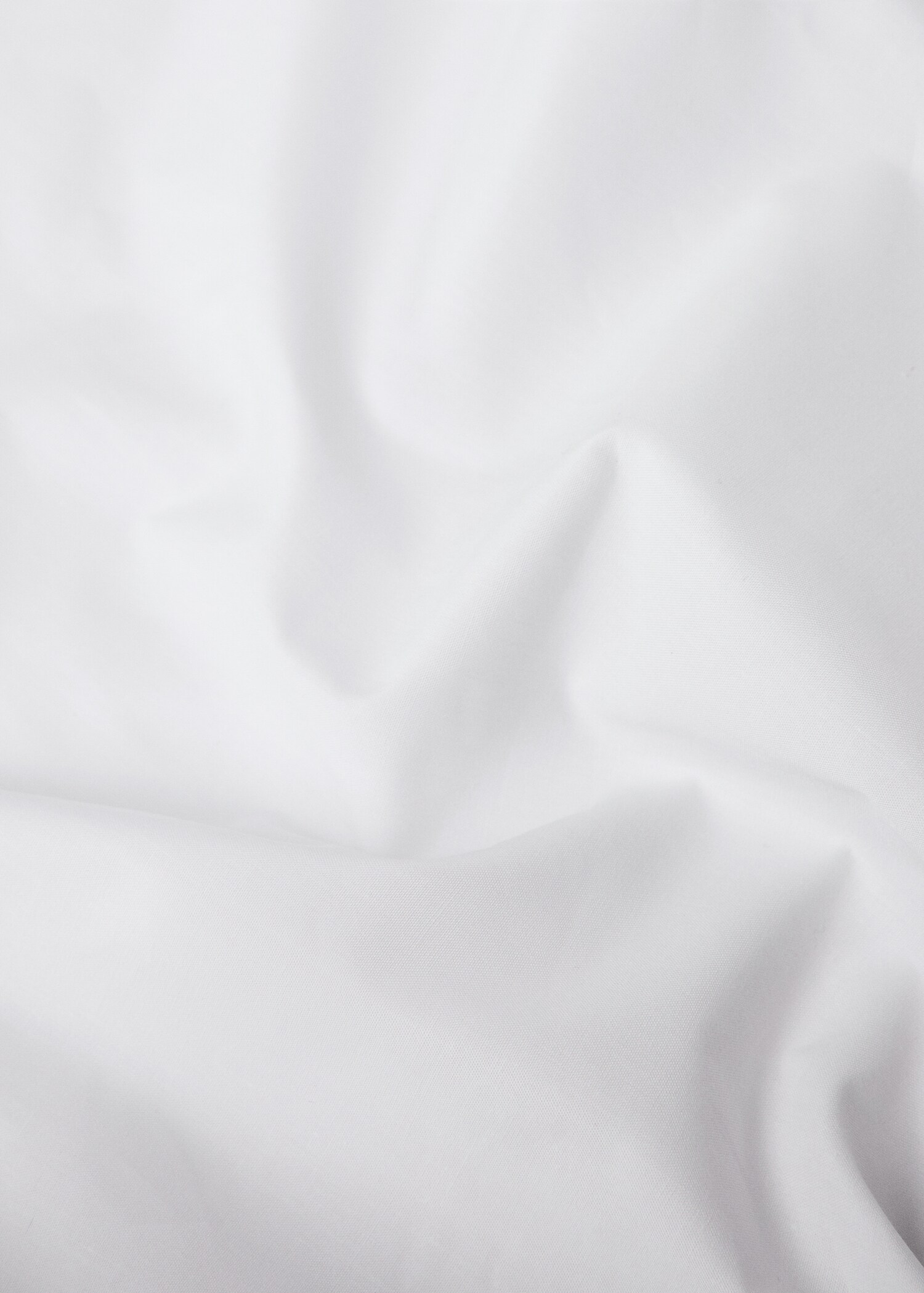 Baumwollperkal-Bettlaken mit Doppel-Overlock für Bett 180/200 cm - Detail des Artikels 3