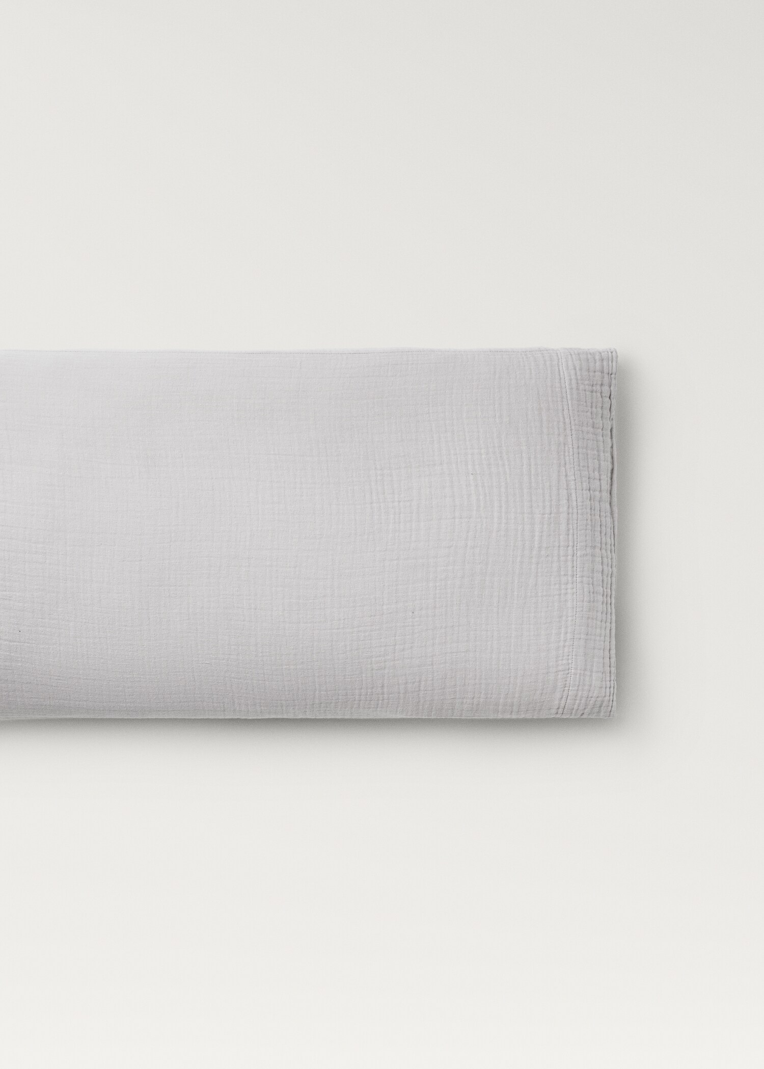 Kopfkissenbezug aus Baumwoll-Musselin 45 x 110 cm - Artikel ohne Model