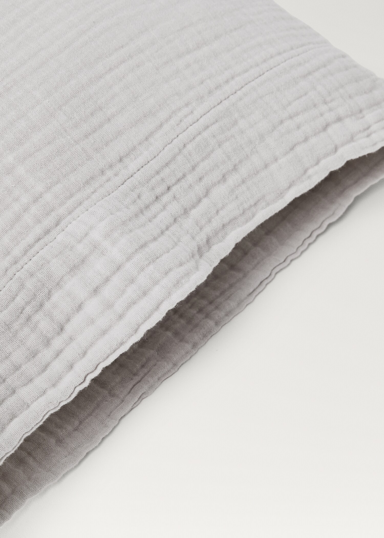 Kopfkissenbezug aus Baumwoll-Musselin 45 x 110 cm - Detail des Artikels 1