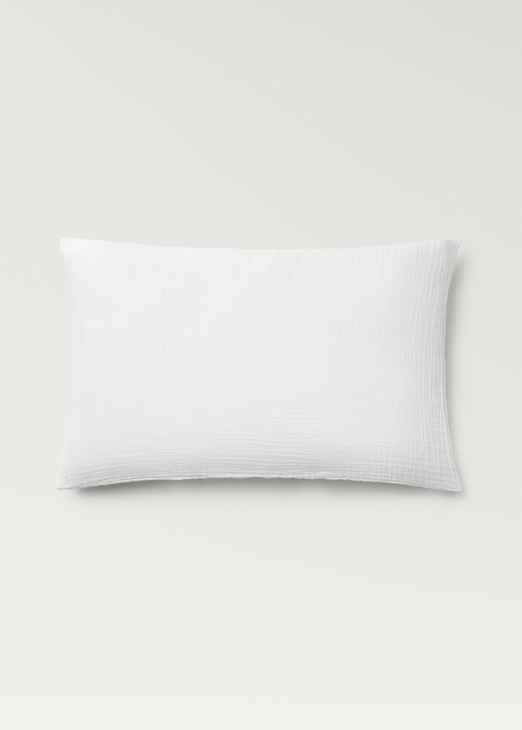 Two cotton gauze pillowcases 50x75 cm - Article without model