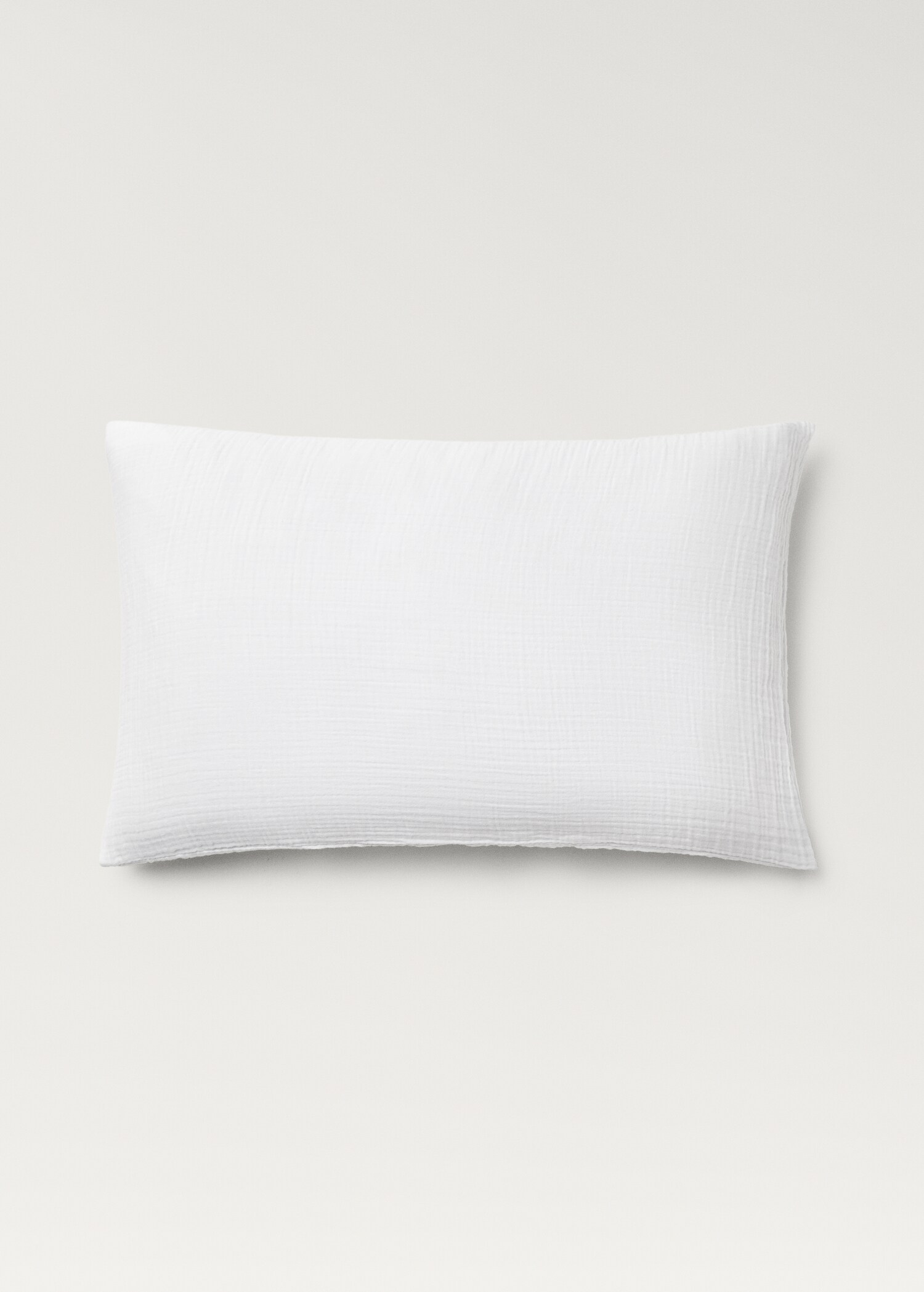 Two cotton gauze pillowcases 50x75 cm - Article without model