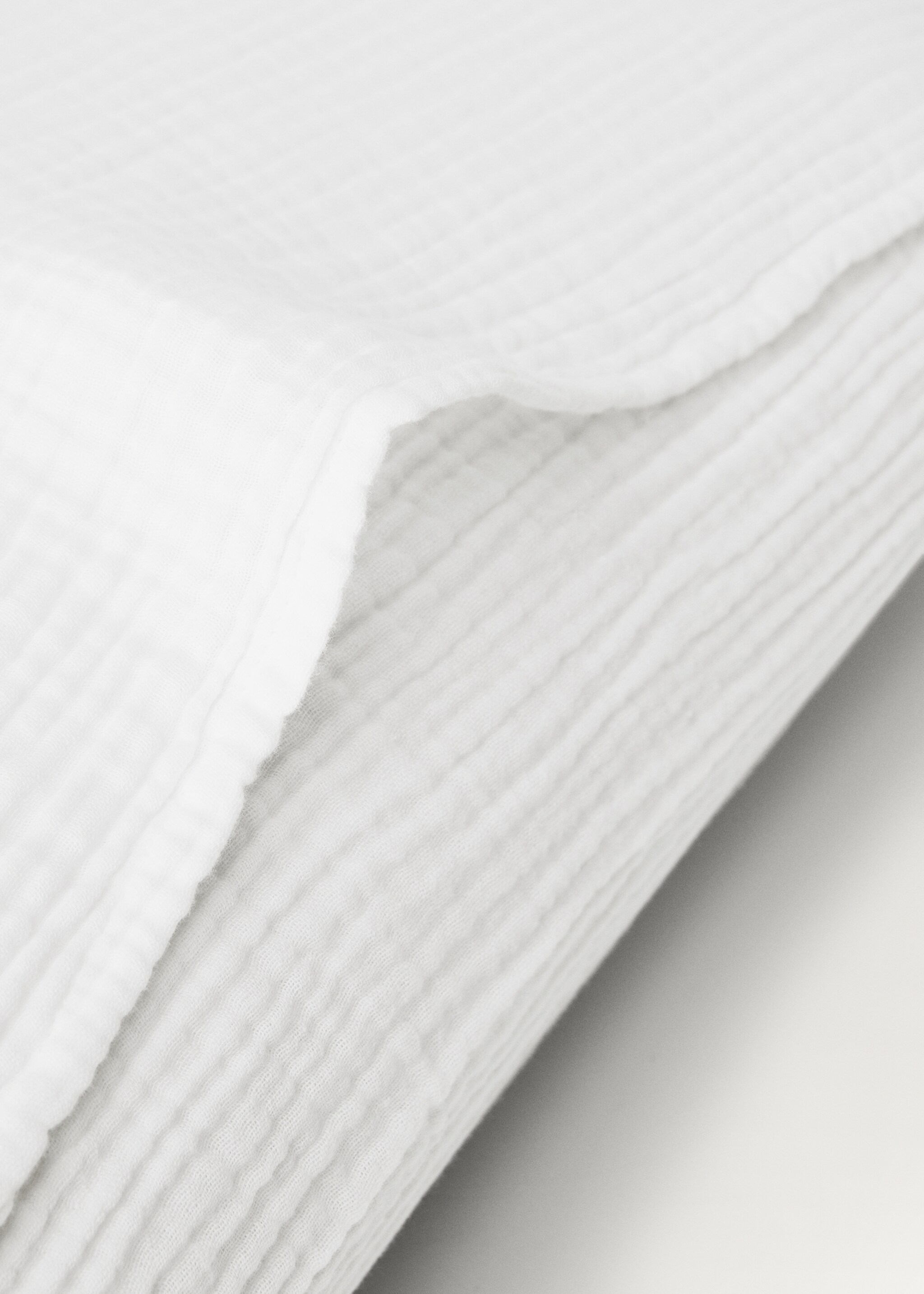 Two cotton gauze pillowcases 50x75 cm - Details of the article 2