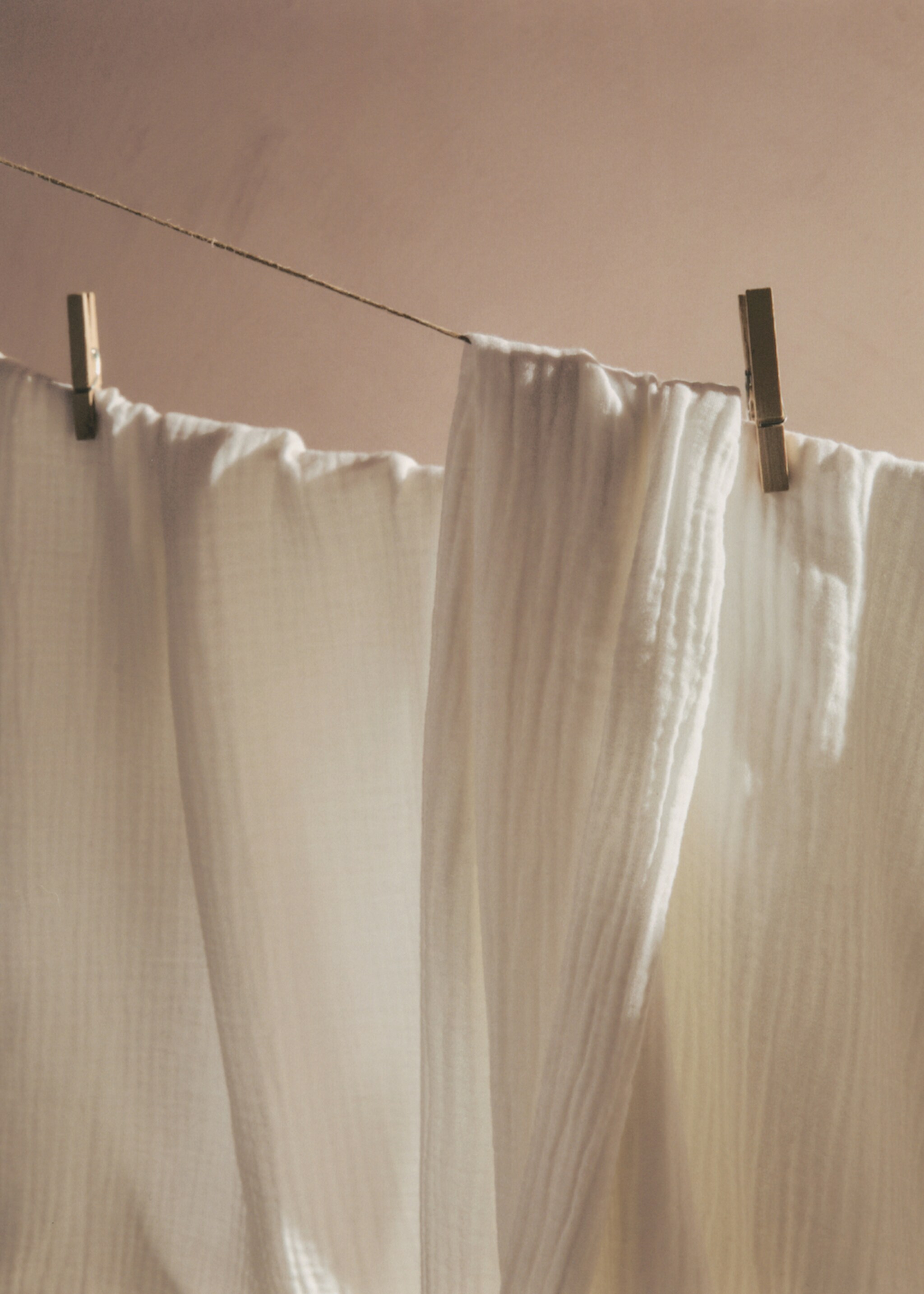 Two cotton gauze pillowcases 50x75 cm - Details of the article 6