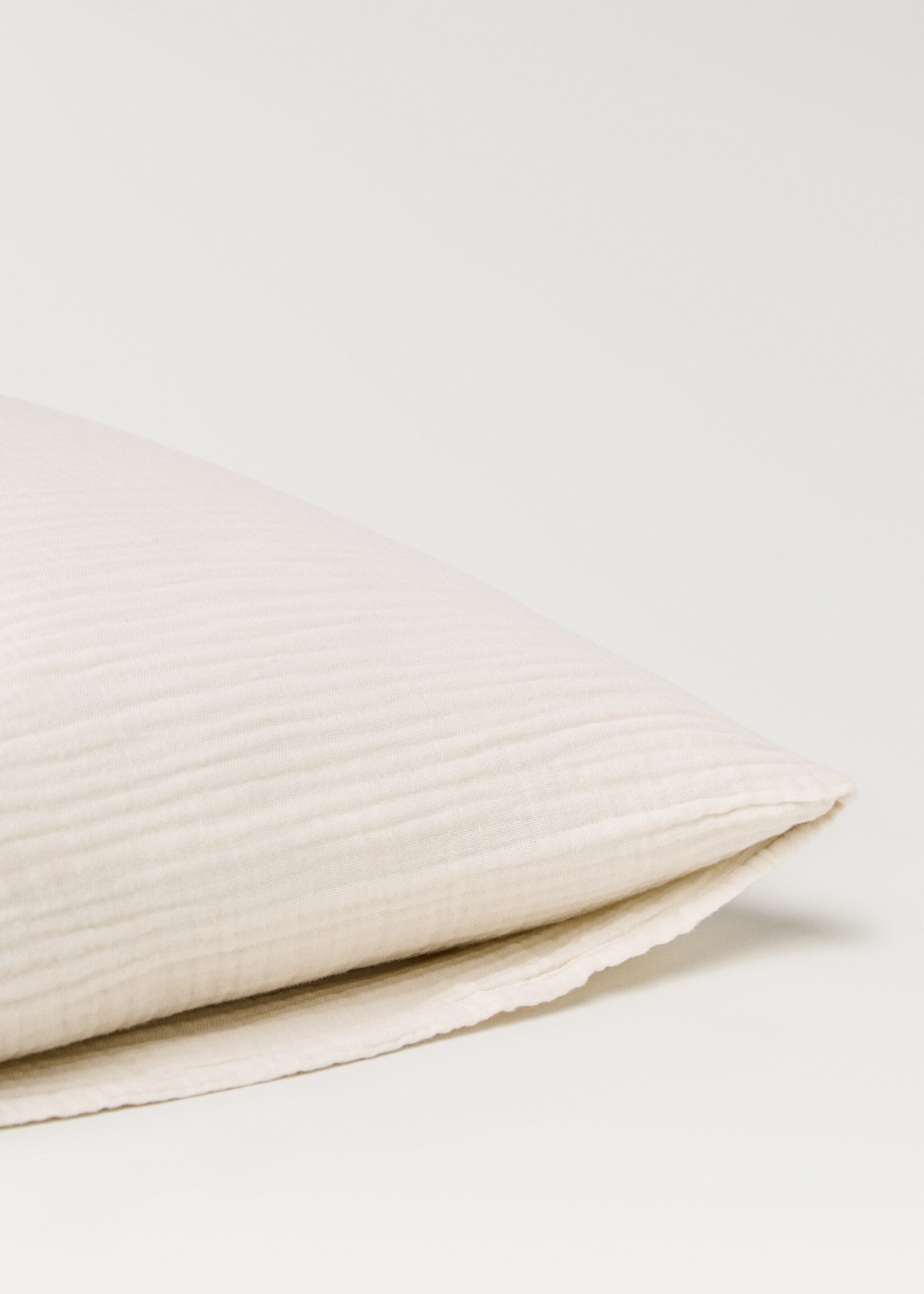 Zwei Kopfkissenbezüge aus Baumwoll-Chiffon, 50 x 75 cm - Detail des Artikels 2