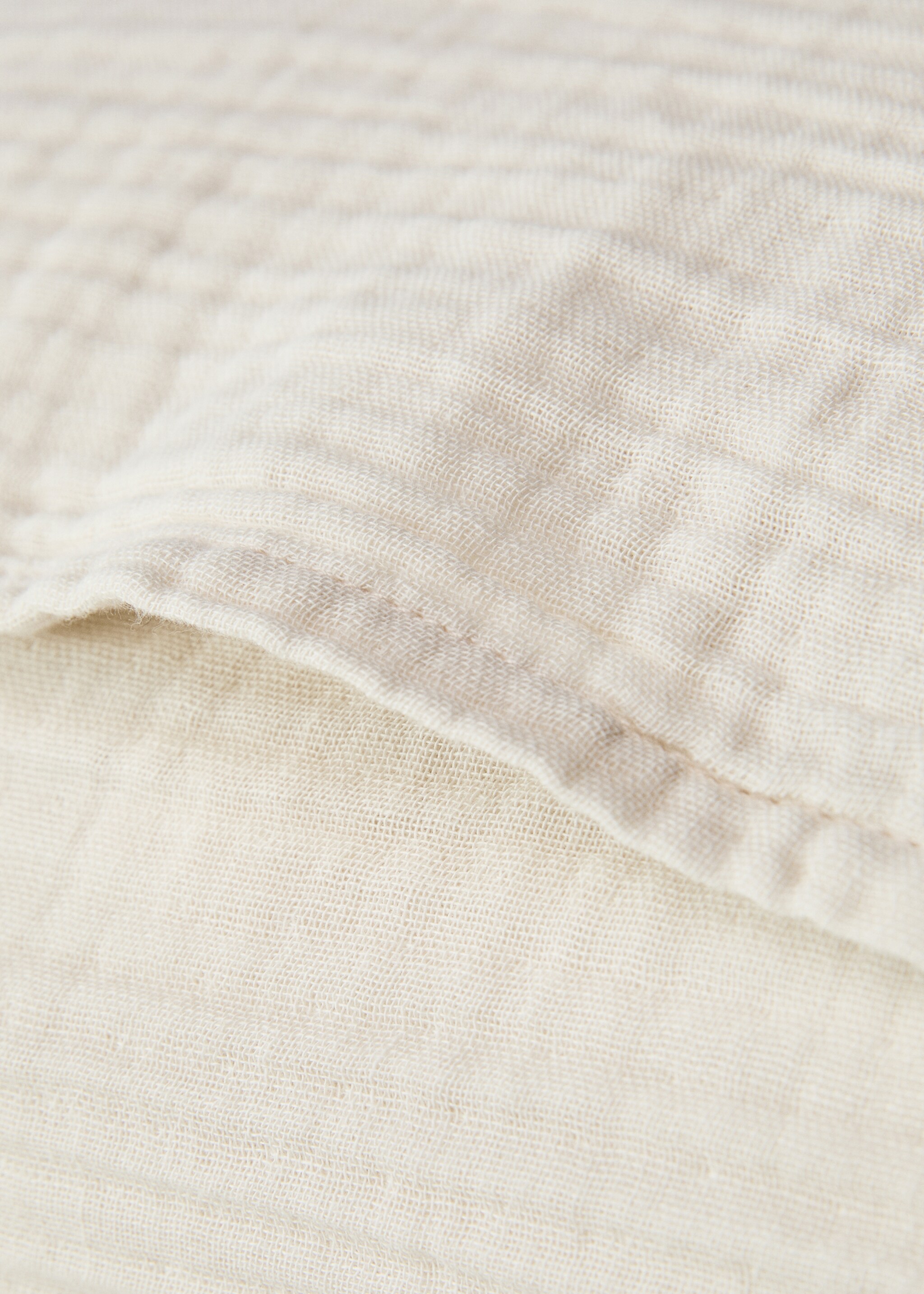 Zwei Kopfkissenbezüge aus Baumwoll-Chiffon, 50 x 75 cm - Detail des Artikels 3