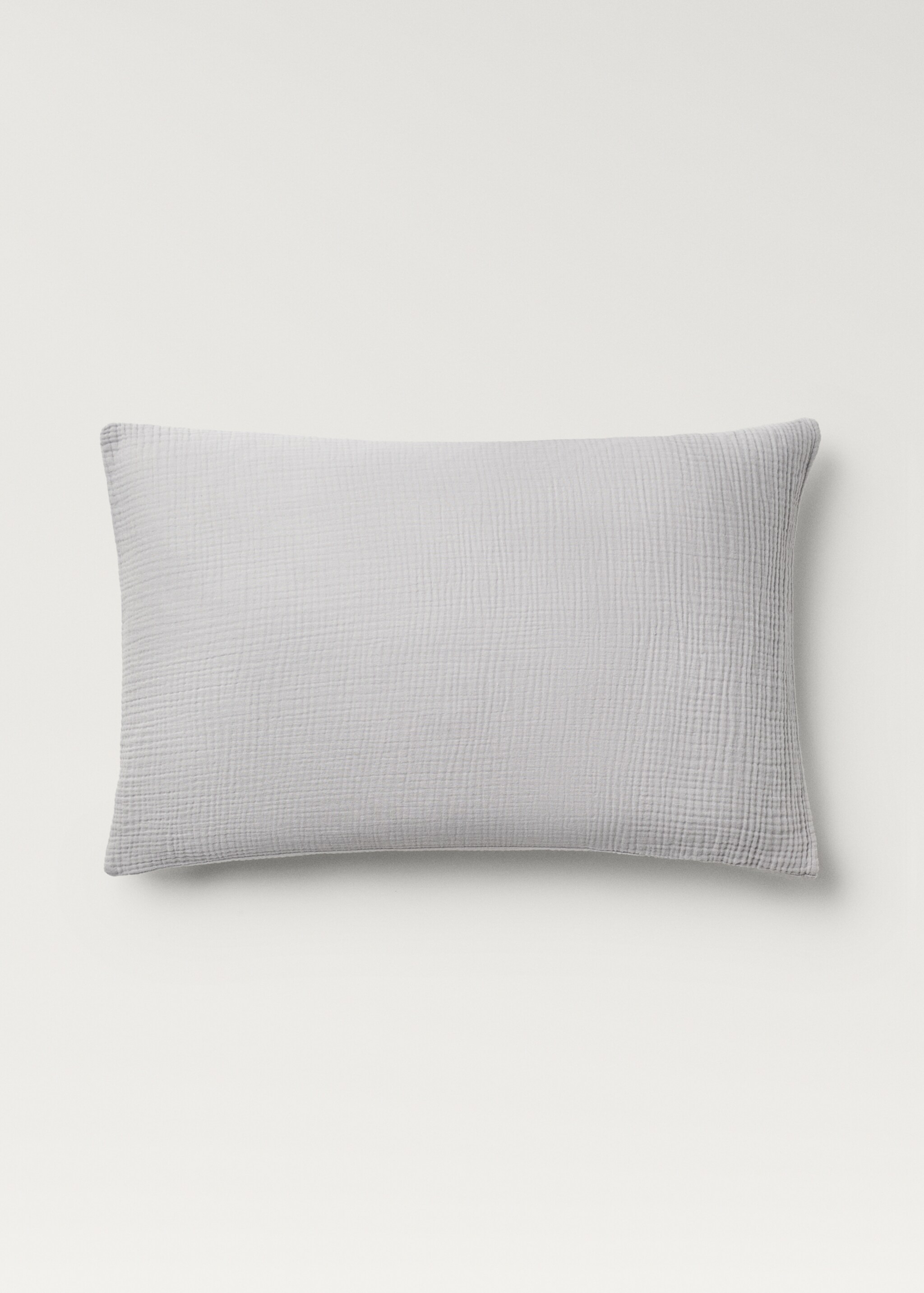 Zwei Kopfkissenbezüge aus Baumwoll-Chiffon, 50 x 75 cm - Artikel ohne Model