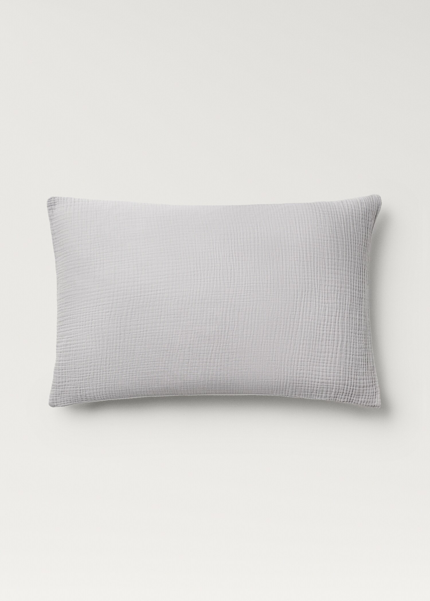 Zwei Kopfkissenbezüge aus Baumwoll-Chiffon, 50 x 75 cm - Artikel ohne Model