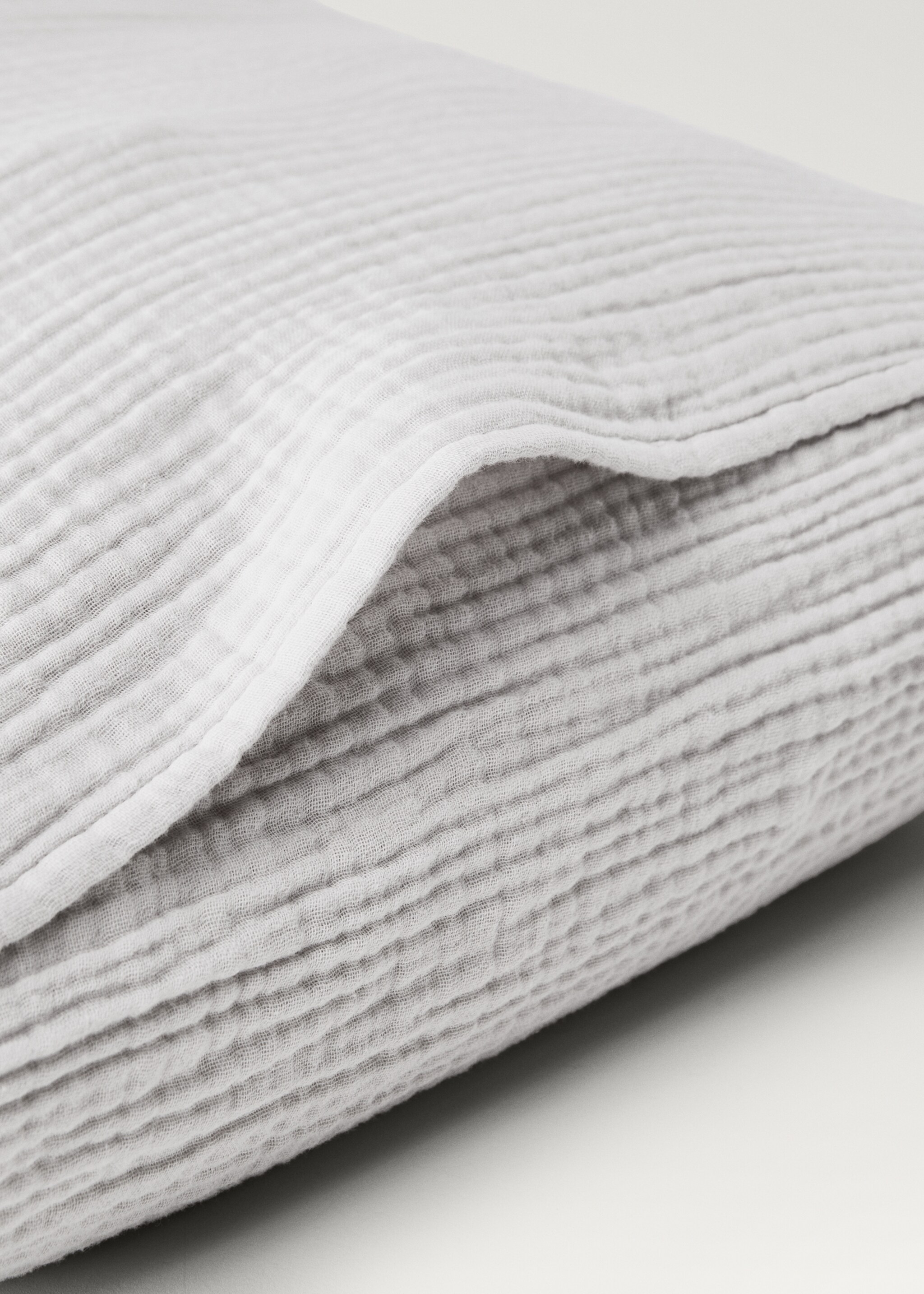 Zwei Kopfkissenbezüge aus Baumwoll-Chiffon, 50 x 75 cm - Detail des Artikels 3