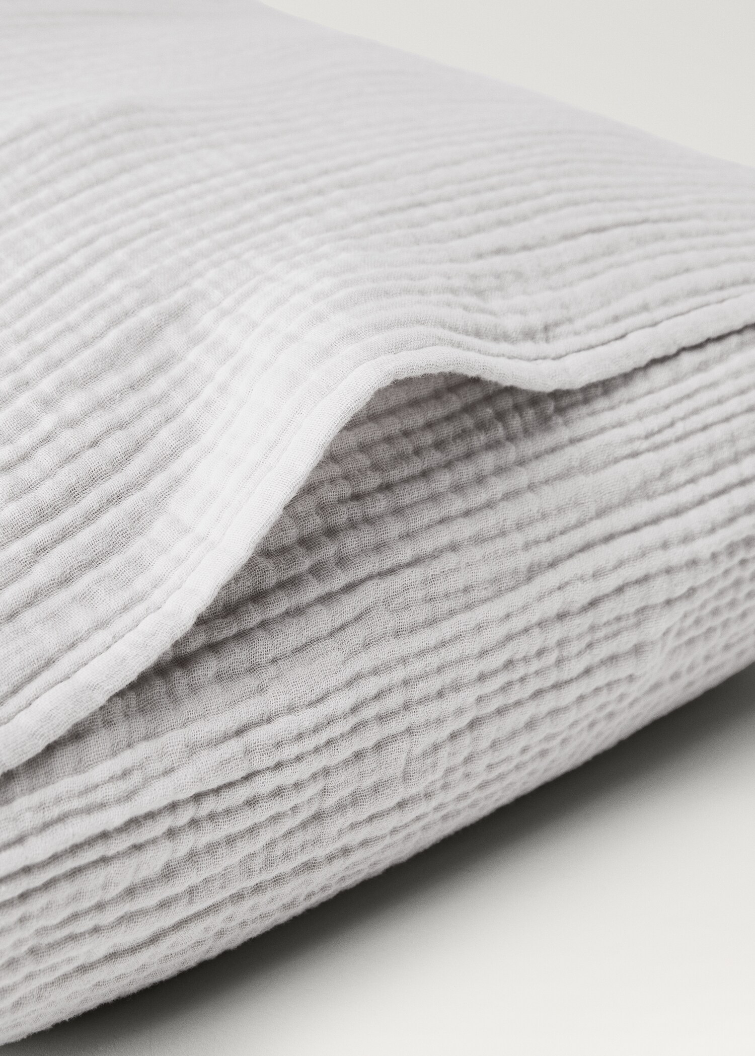 Zwei Kopfkissenbezüge aus Baumwoll-Chiffon, 50 x 75 cm - Detail des Artikels 3