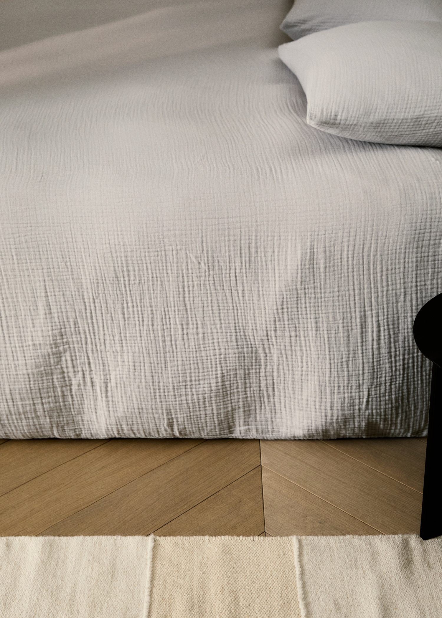 Cotton gauze duvet cover single bed - Details of the article 7