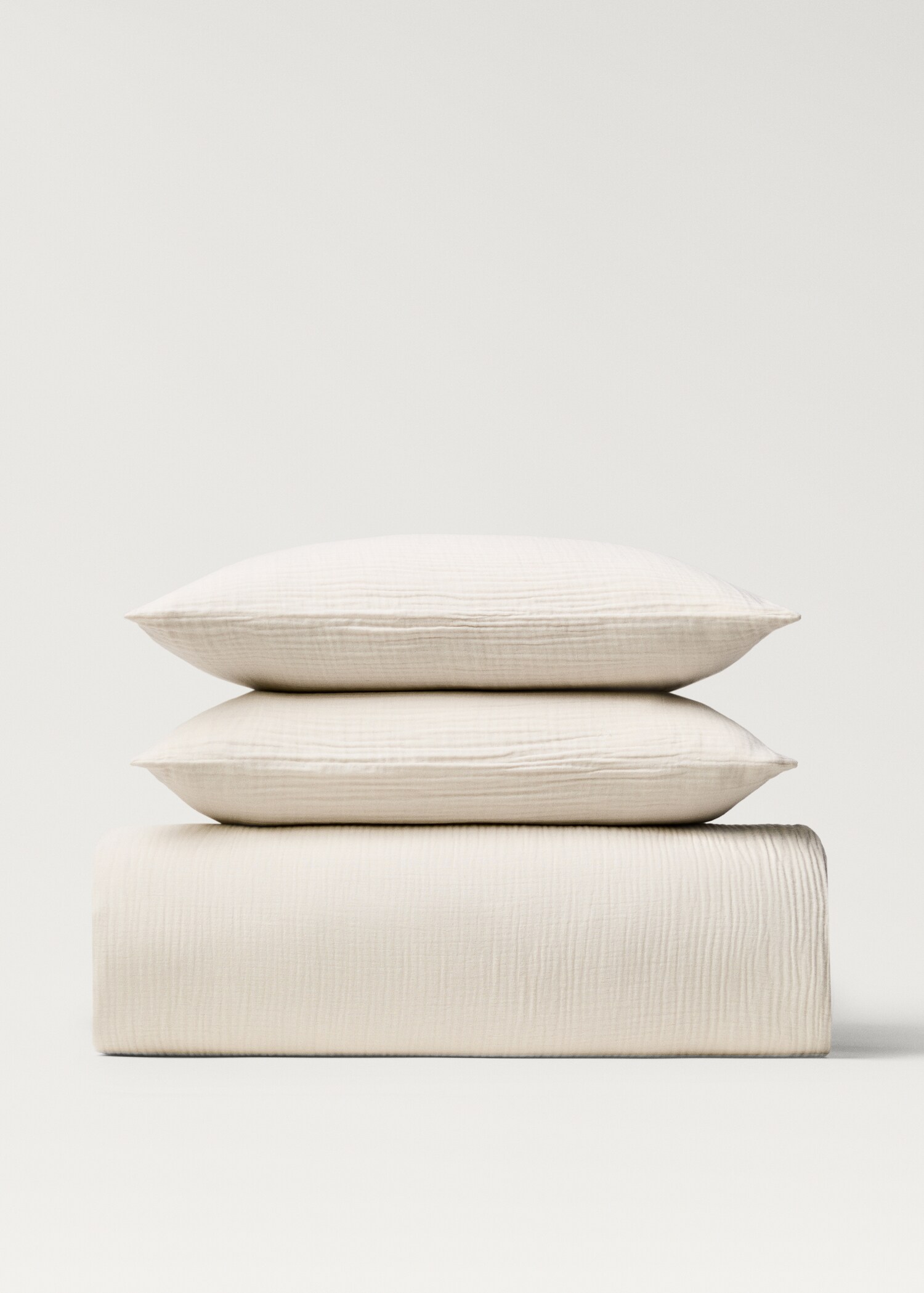 Chiffon katoenen dekbedovertrek Bed 150/160 cm - Artikel zonder model