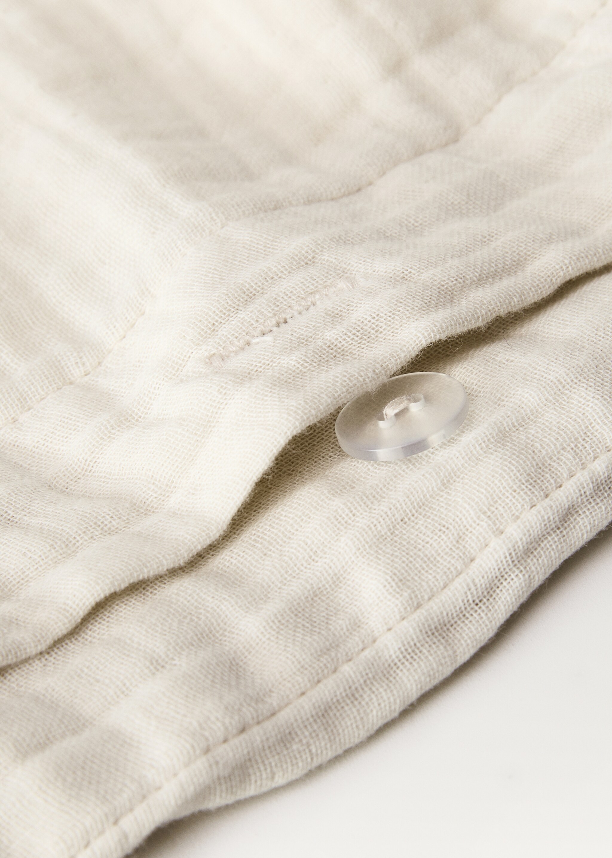 Chiffon katoenen dekbedovertrek Bed 150/160 cm - Detail van het artikel 2