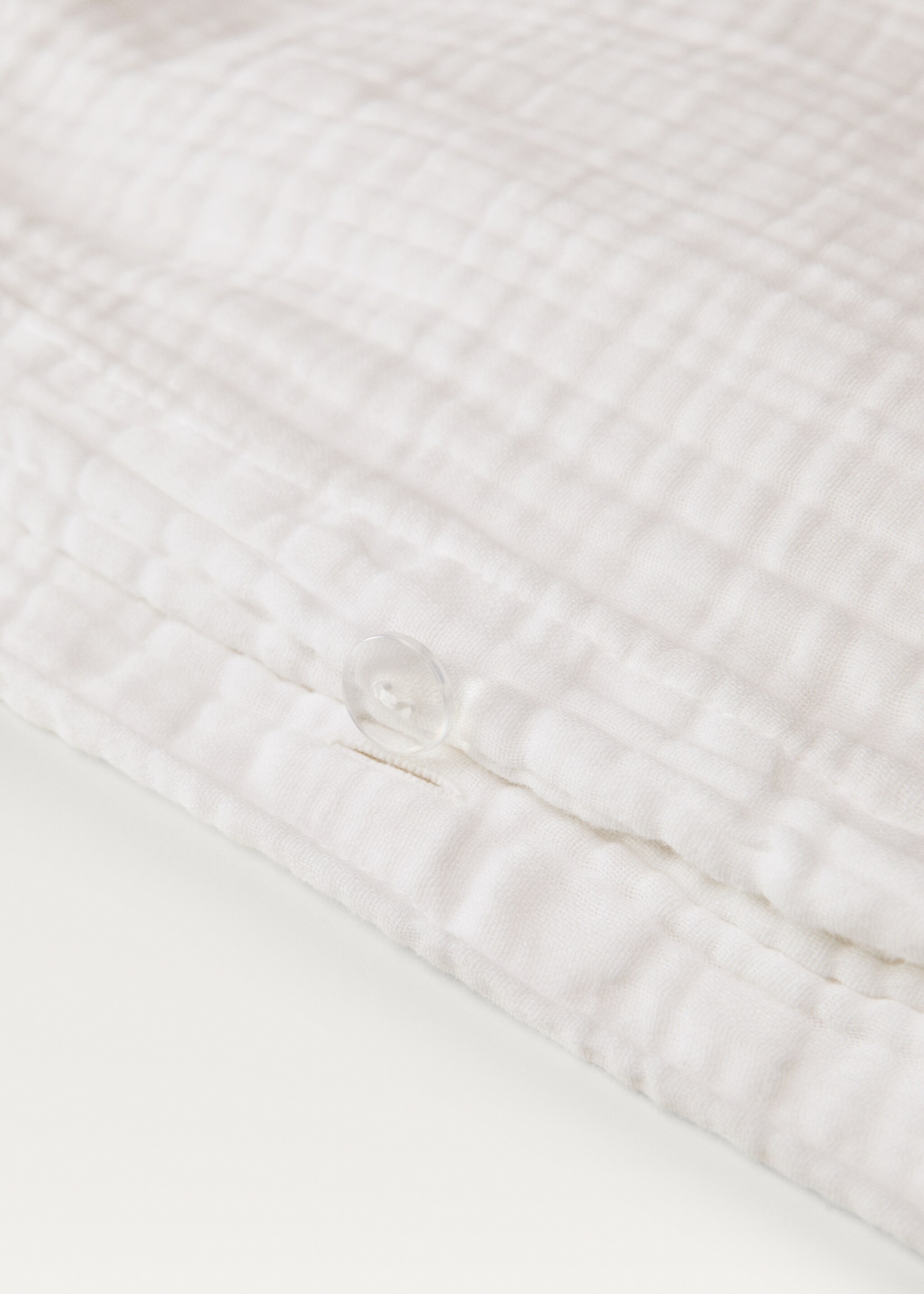 Gaaskatoenen dekbedovertrek, bed 180/200 cm - Detail van het artikel 1